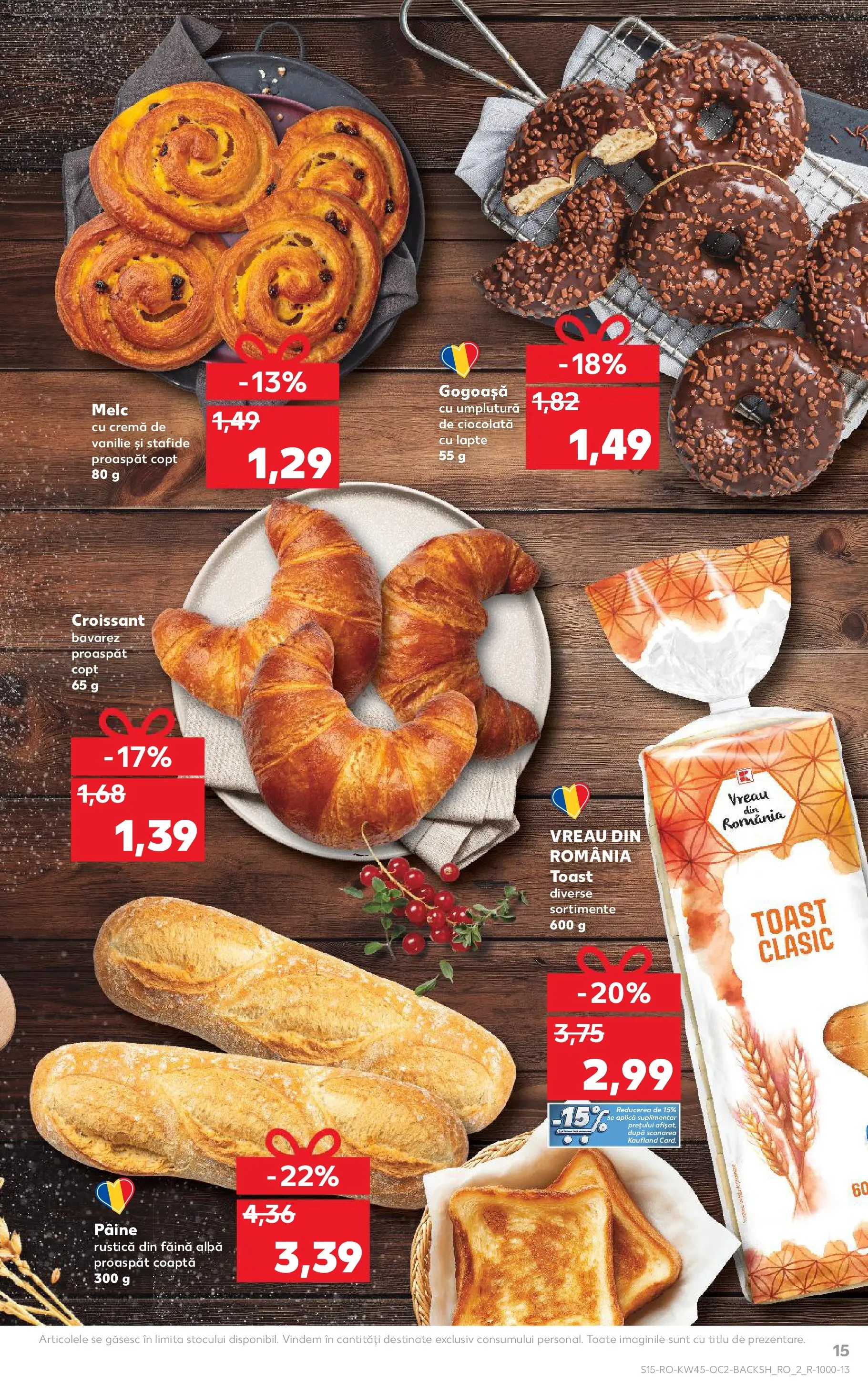 Catalog Kaufland 5 - 10 Noiembrie 2025 | Pagina 15 | Produse: Lapte, Cremă, Pâine, Ciocolată