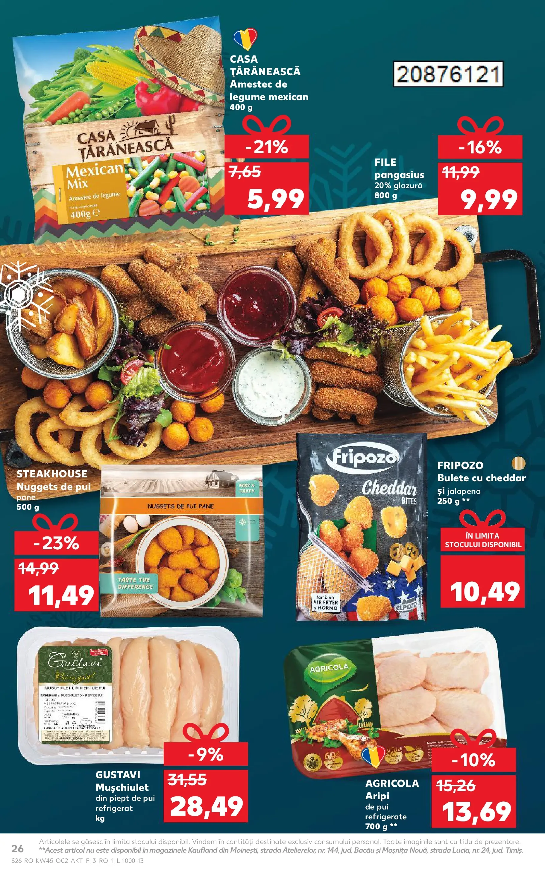 Catalog Kaufland 5 - 10 Noiembrie 2025 | Pagina 26 | Produse: Hacıyatmaz Kedi Oyuncağı, Esmer şeker, Legume