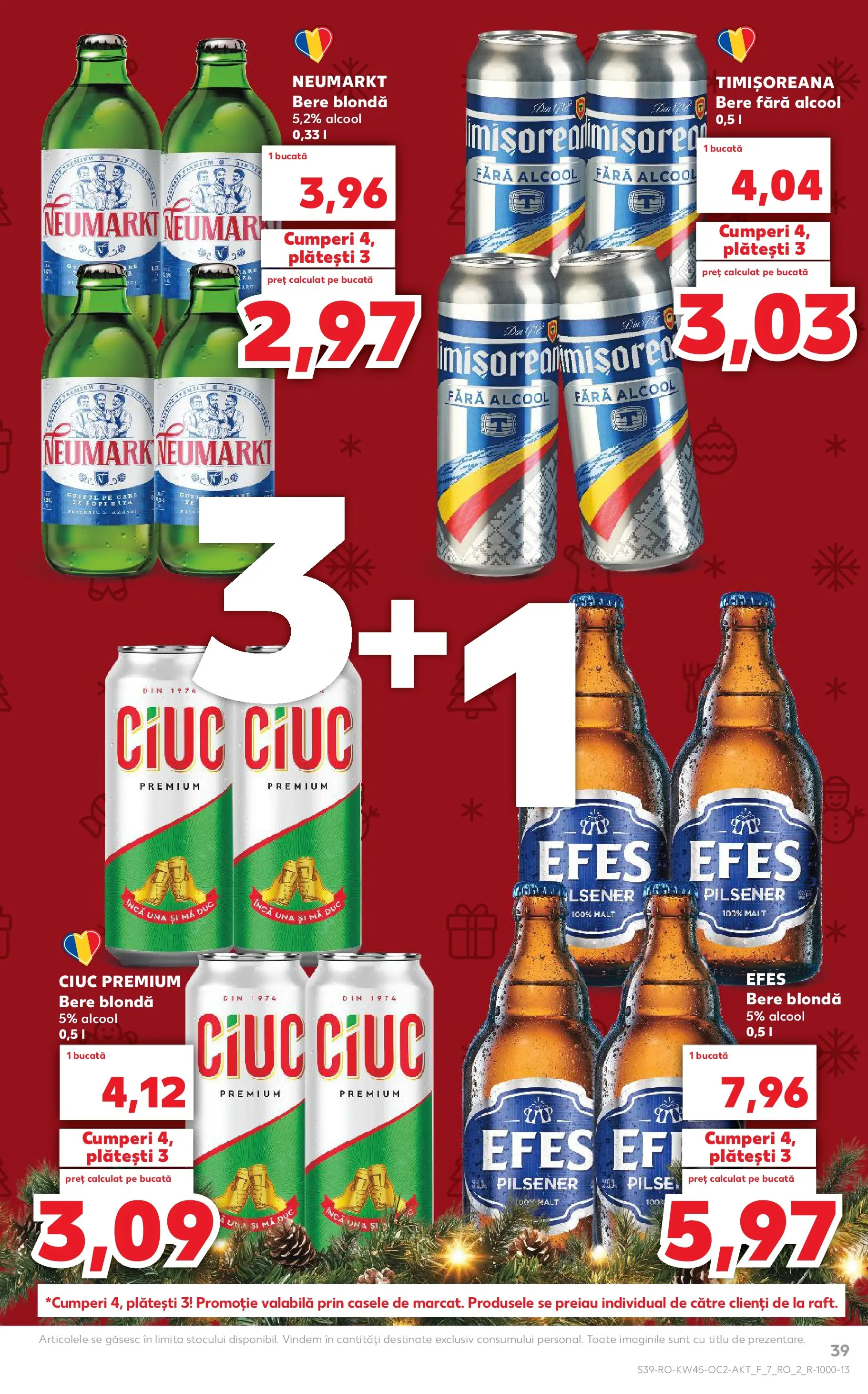 Catalog Kaufland 5 - 10 Noiembrie 2025 | Pagina 39 | Produse: Bere