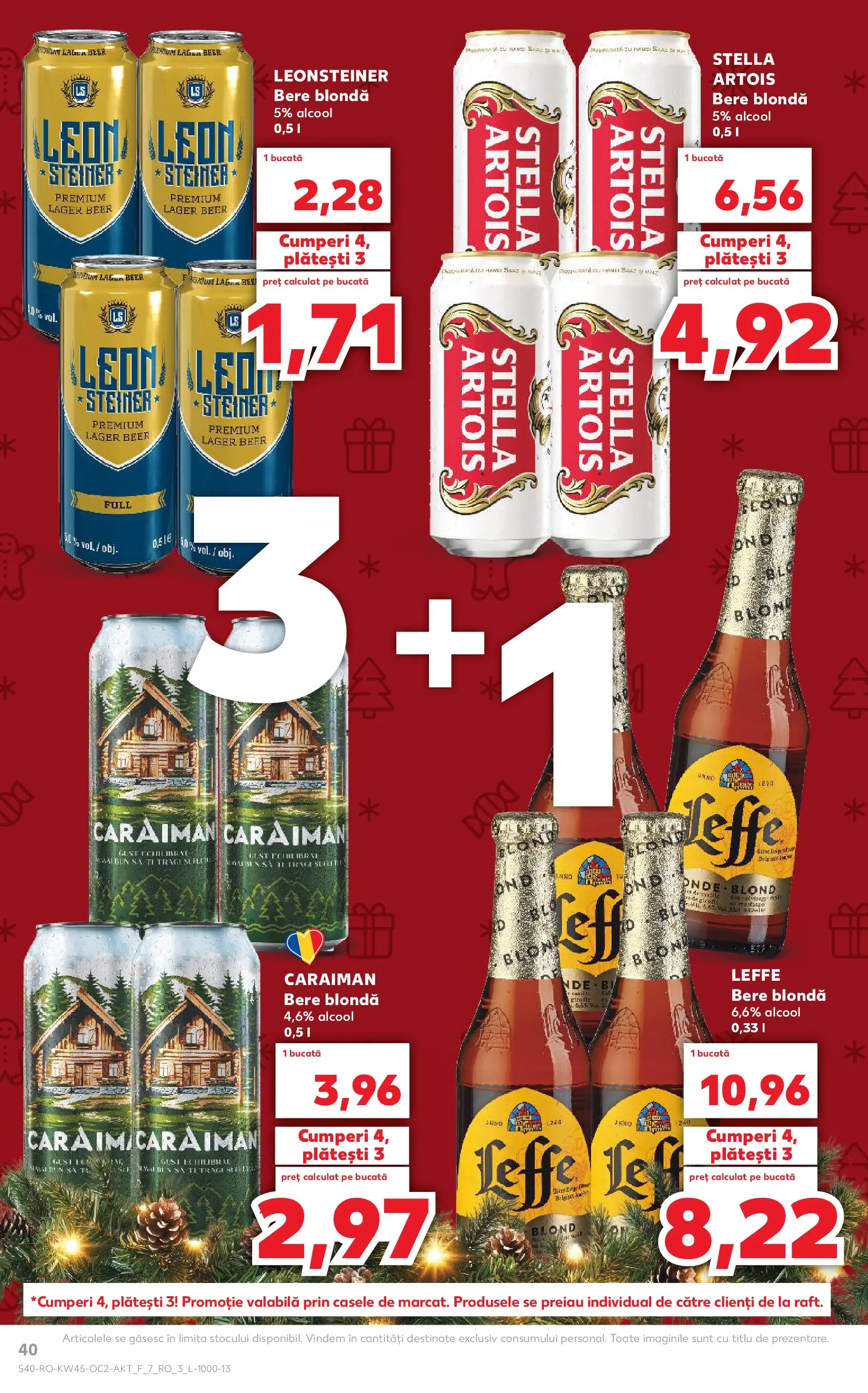 Catalog Kaufland 5 - 10 Noiembrie 2025 | Pagina 40 | Produse: Bere