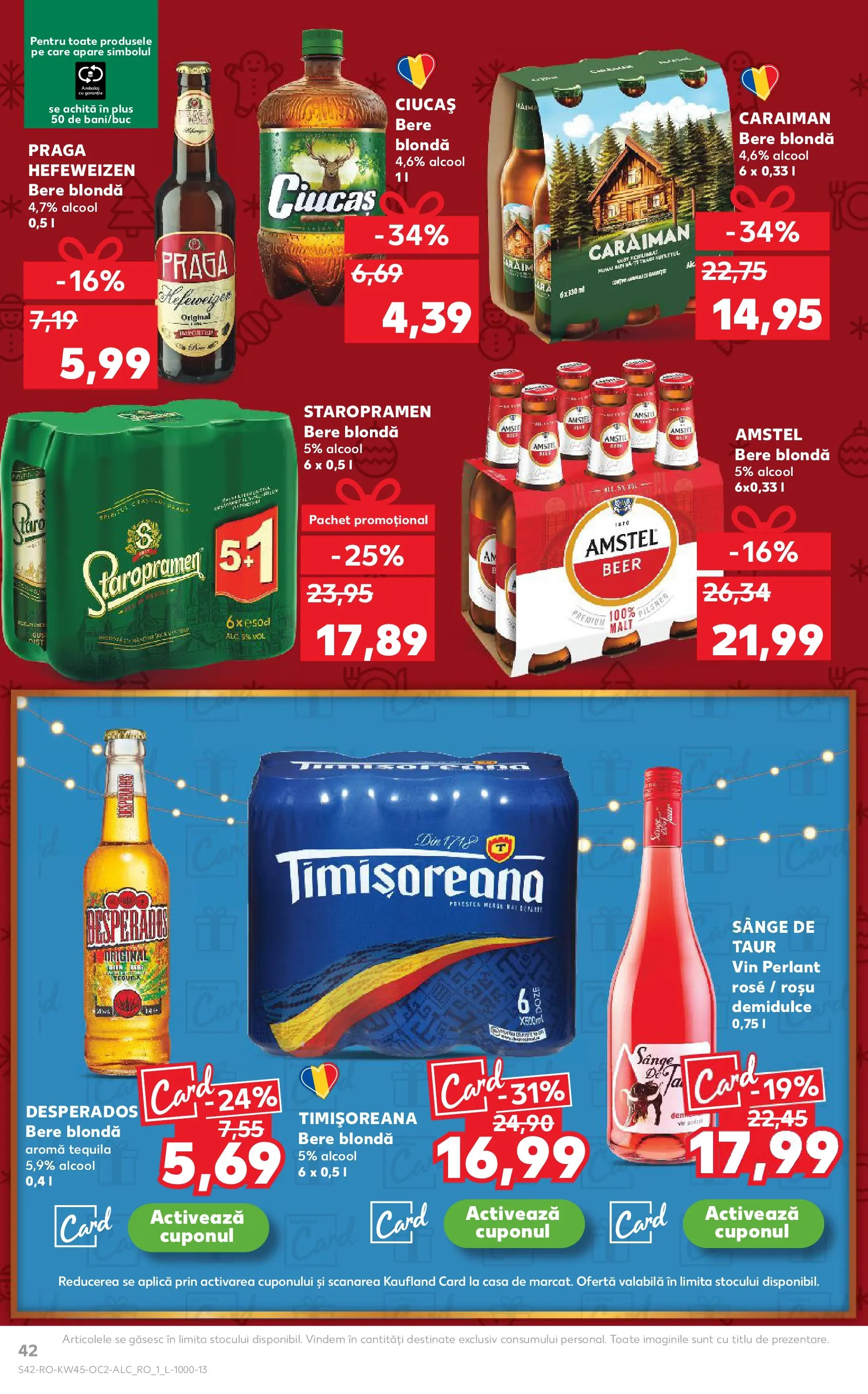 Catalog Kaufland 5 - 10 Noiembrie 2025 | Pagina 42 | Produse: Eğitim çantaları, Vin, Bere