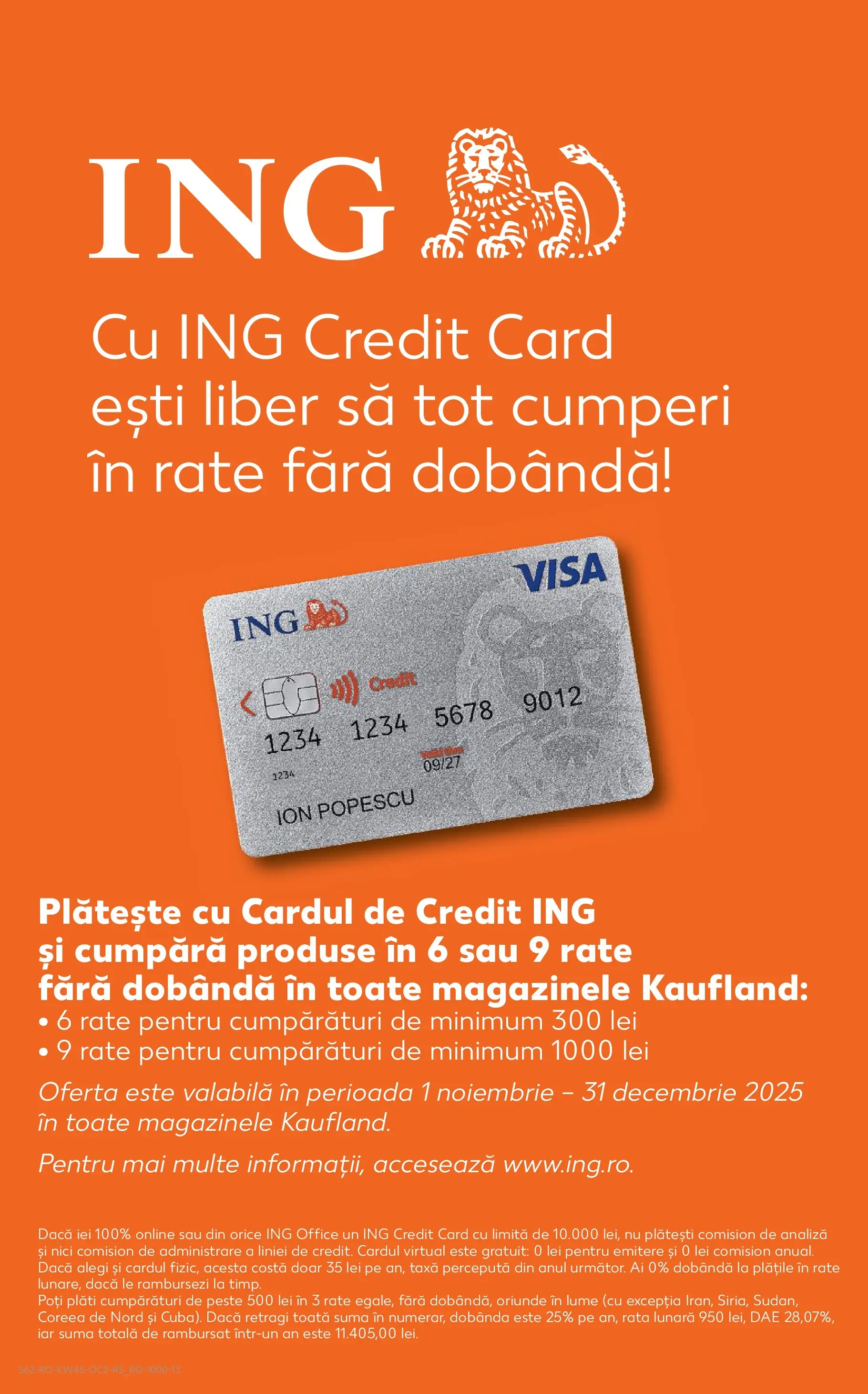 Catalog Kaufland 5 - 10 Noiembrie 2025 | Pagina 62 | Produse: Rață, Pește