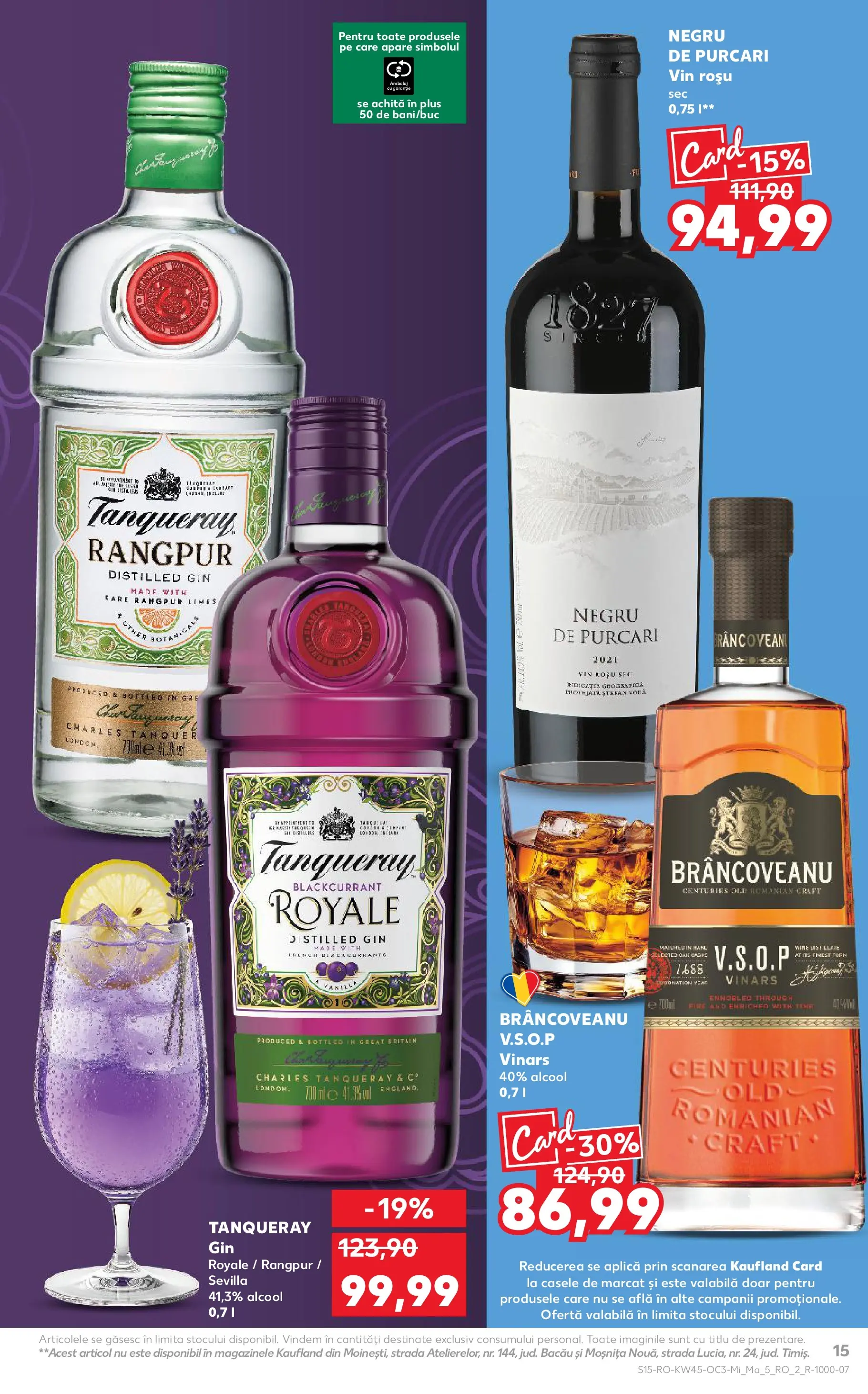 Catalog Kaufland 5 - 10 Noiembrie 2025 | Pagina 15 | Produse: Vin, Gin