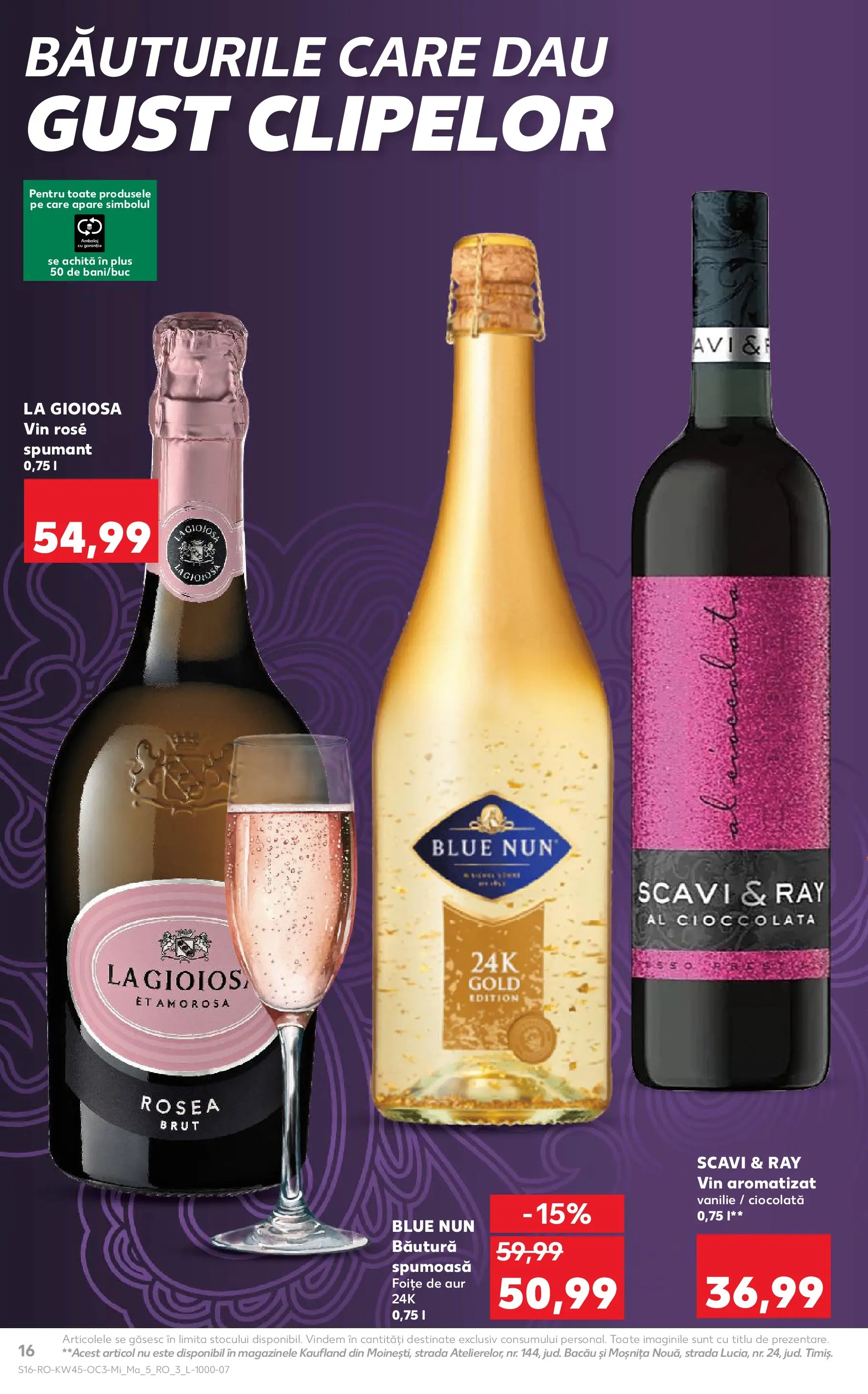 Catalog Kaufland 5 - 10 Noiembrie 2025 | Pagina 16 | Produse: Ciocolată, Vin