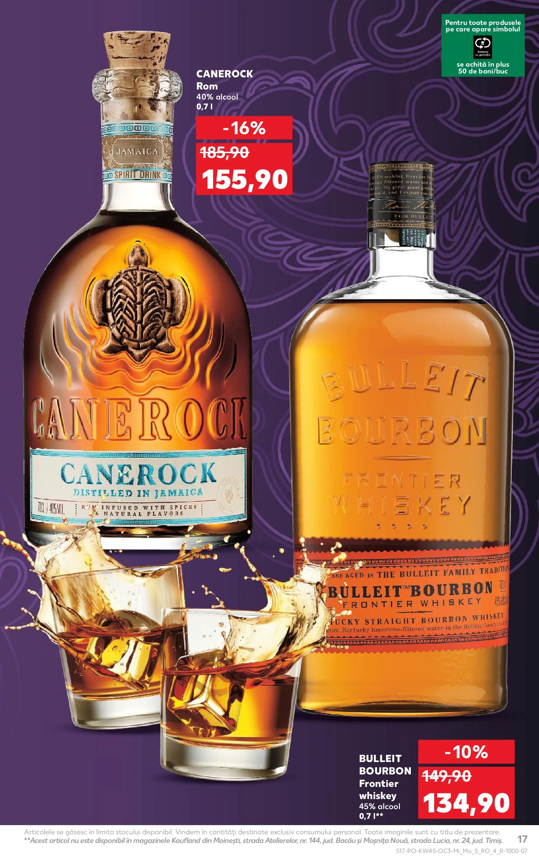 Catalog Kaufland 5 - 10 Noiembrie 2025 | Pagina 17 | Produse: Rom, Bourbon, Whiskey