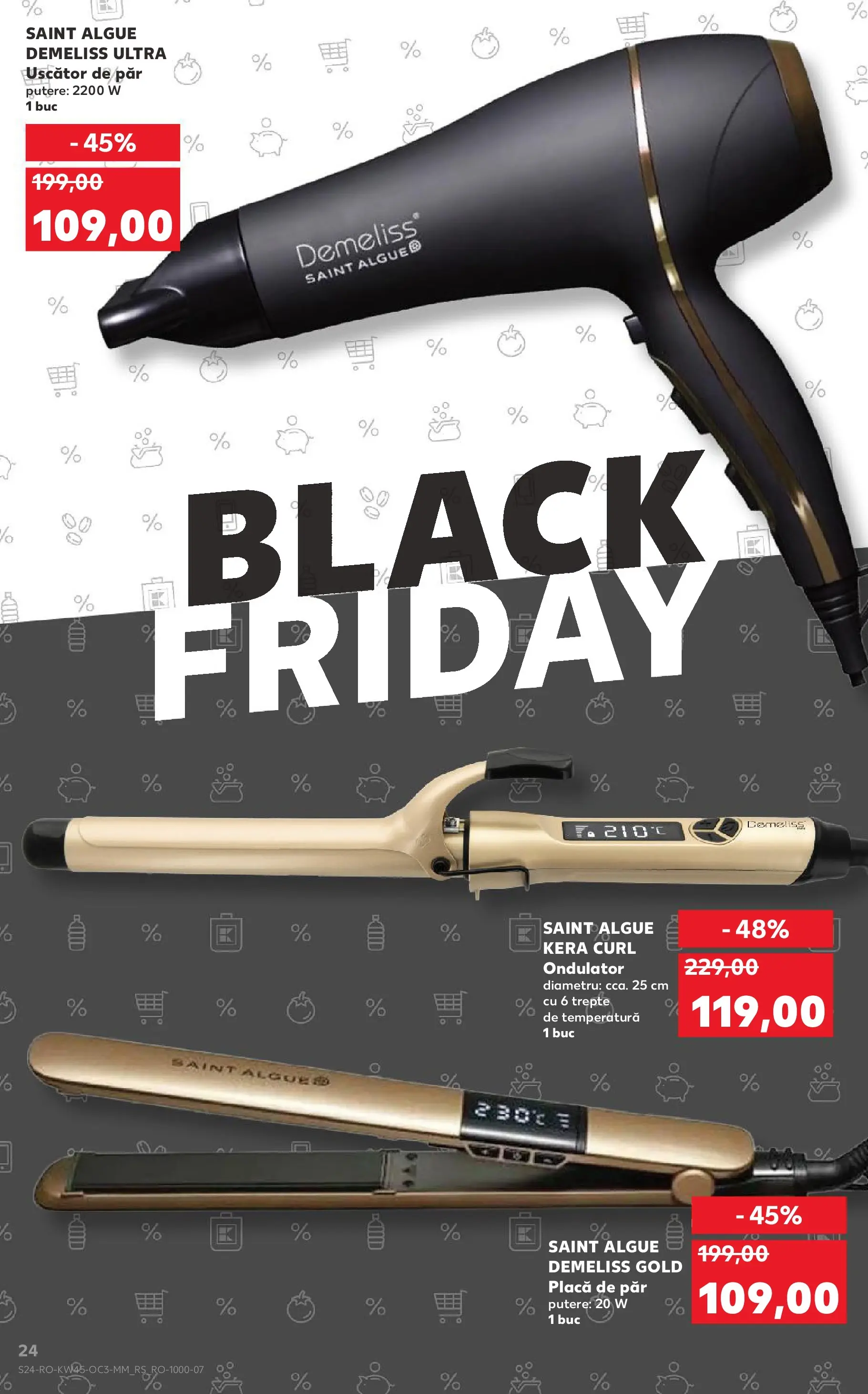 Catalog Kaufland 5 - 10 Noiembrie 2025 | Pagina 24 | Produse: Uscător, Ondulator, Uscător De Păr