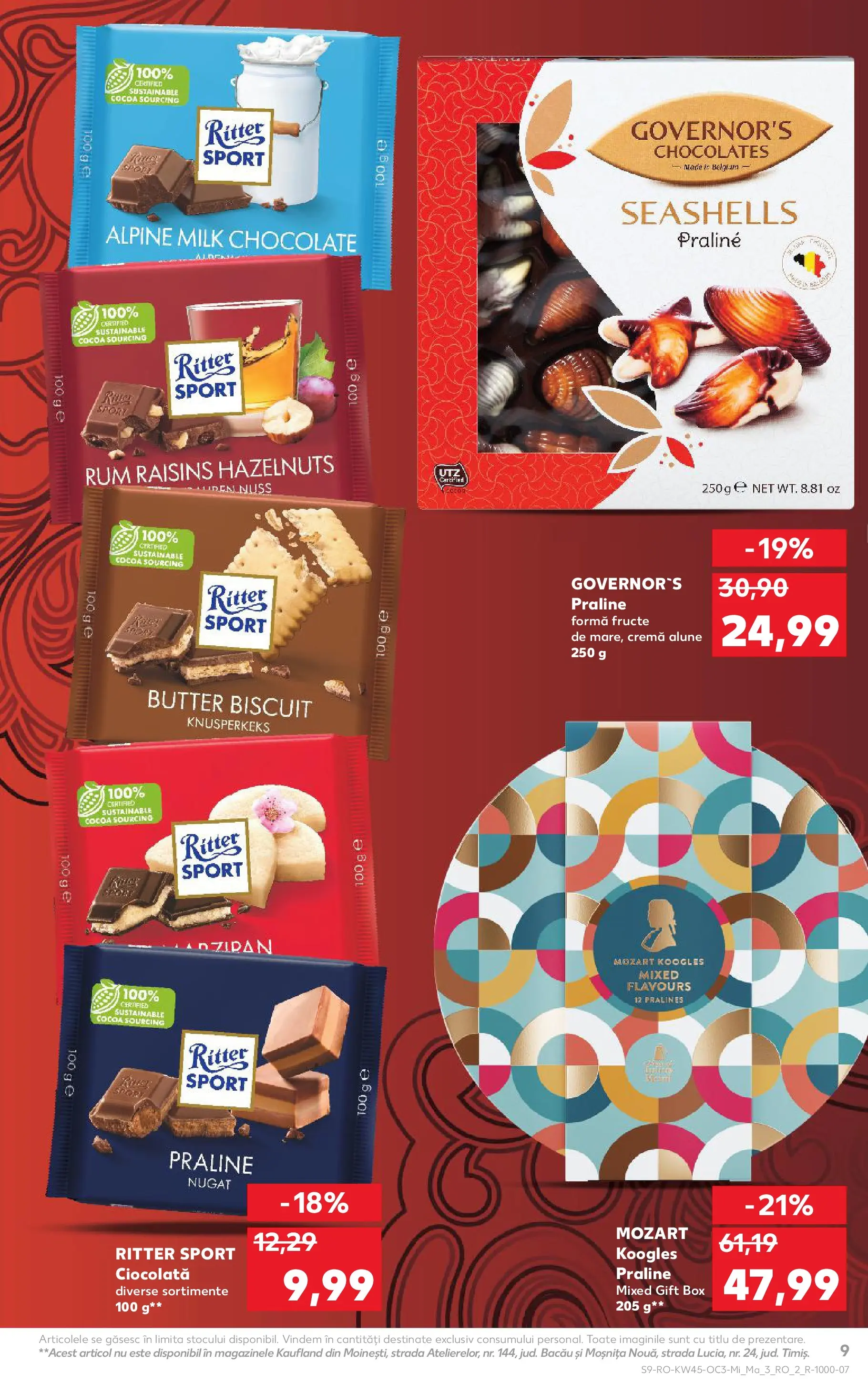 Catalog Kaufland 5 - 10 Noiembrie 2025 | Pagina 9 | Produse: Alune, Praline, Cremă, Fructe