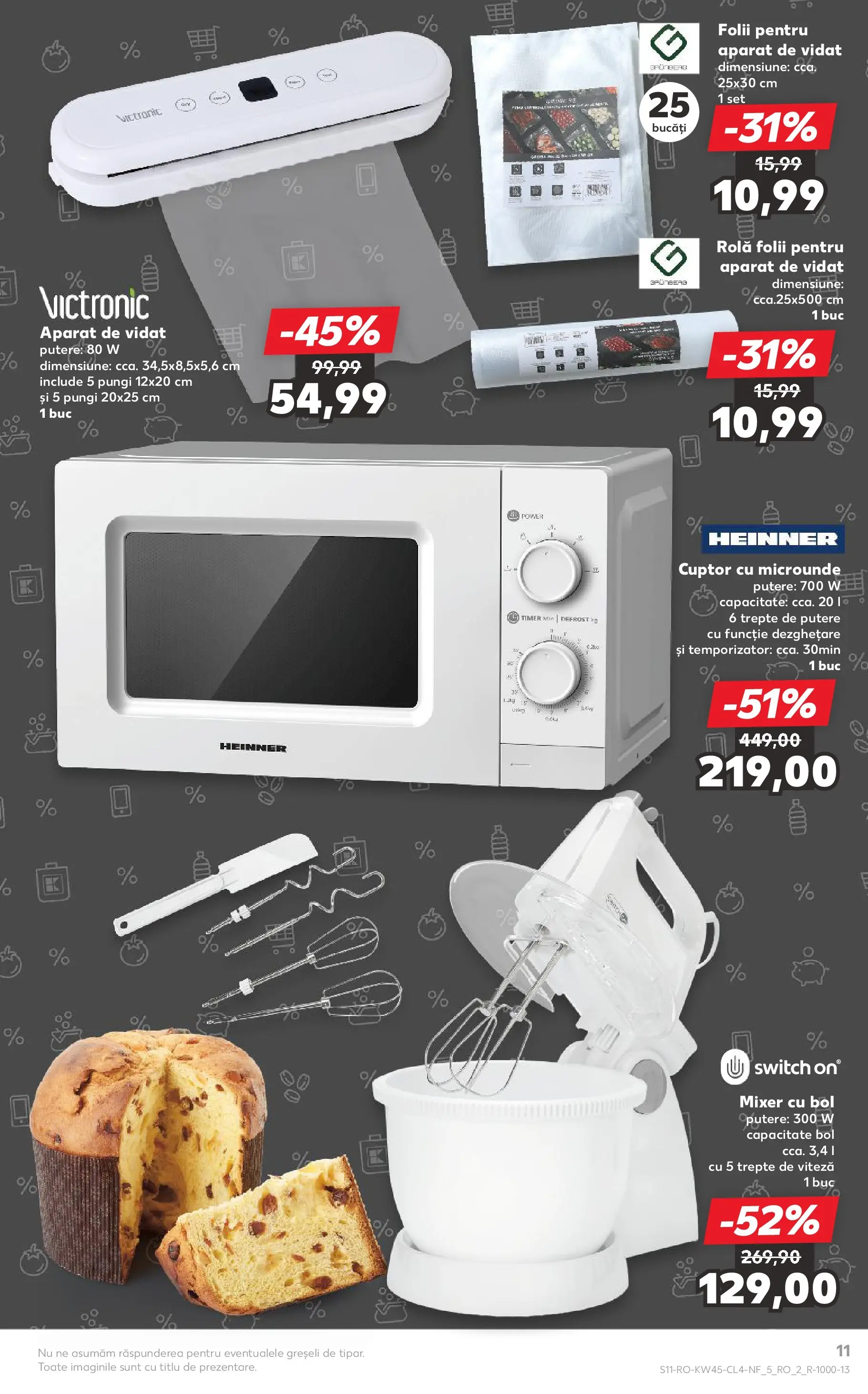 Catalog Kaufland 5 - 10 Noiembrie 2025 | Pagina 11 | Produse: Cuptor, Cuptor Cu Microunde, Mixer, Bol