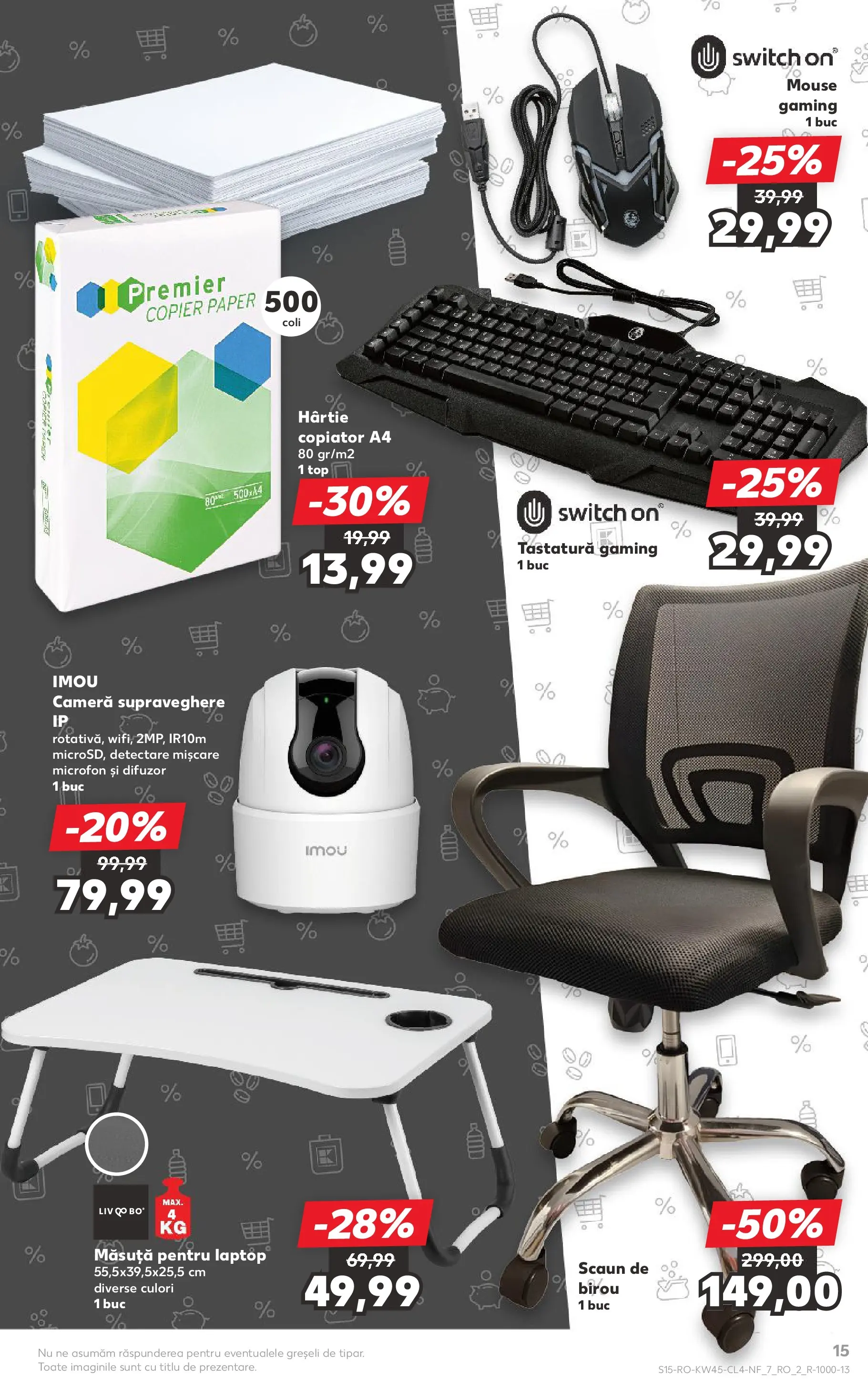 Catalog Kaufland 5 - 10 Noiembrie 2025 | Pagina 15 | Produse: Cameră, Difuzor, Microfon, Çikolatalı gofret