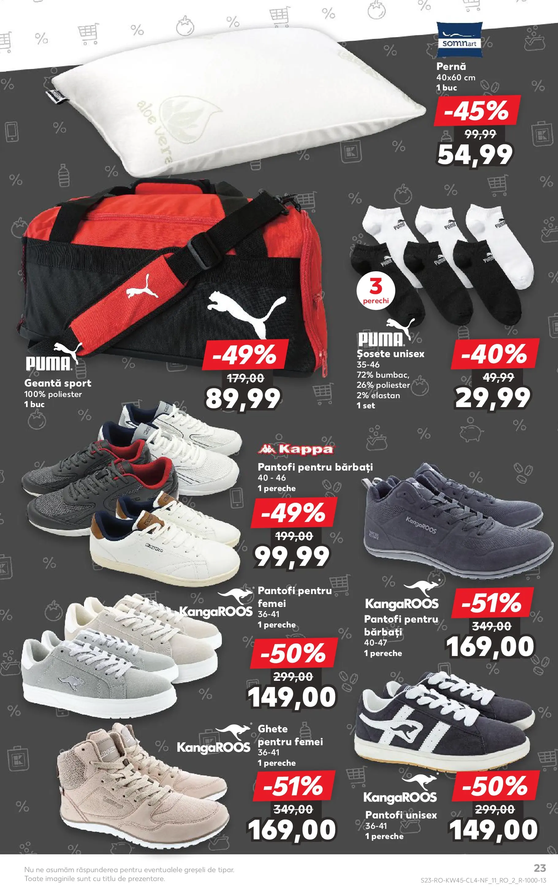 Catalog Kaufland 5 - 10 Noiembrie 2025 | Pagina 23 | Produse: Geantă, Aloe vera, Șosete, Ghete