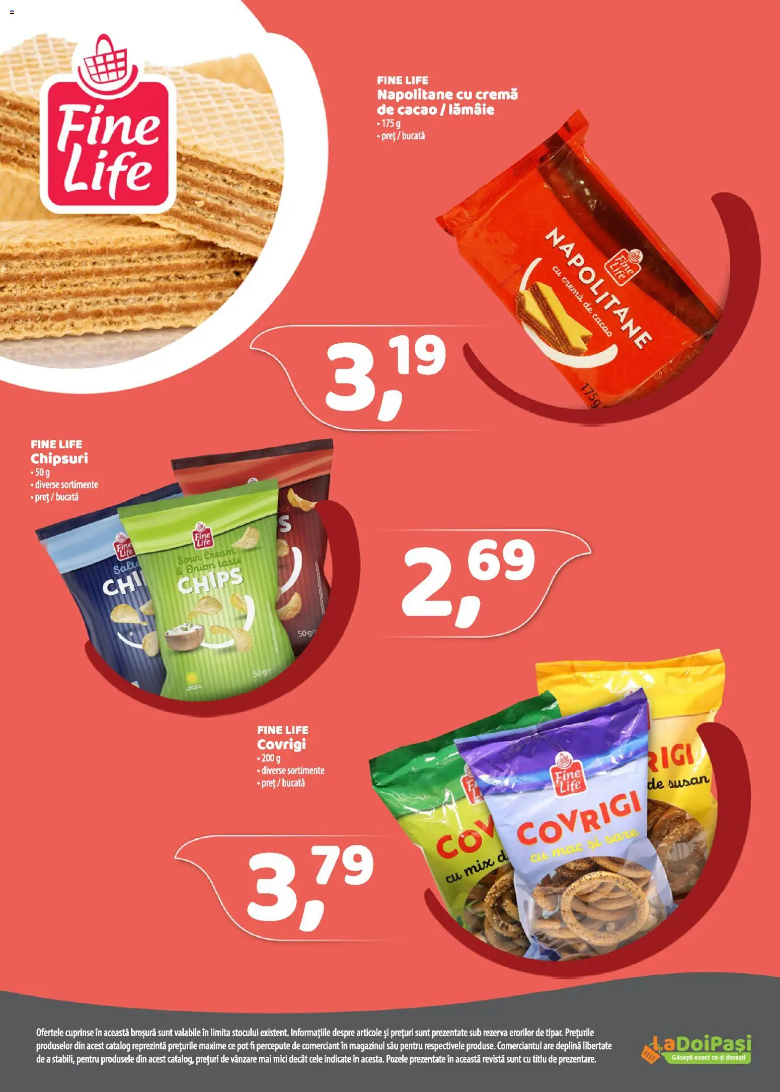 Catalog La Doi Pași 1 - 29 Noiembrie 2025 | Pagina 22 | Produse: Napolitane, Cremă, Cacao, Sare