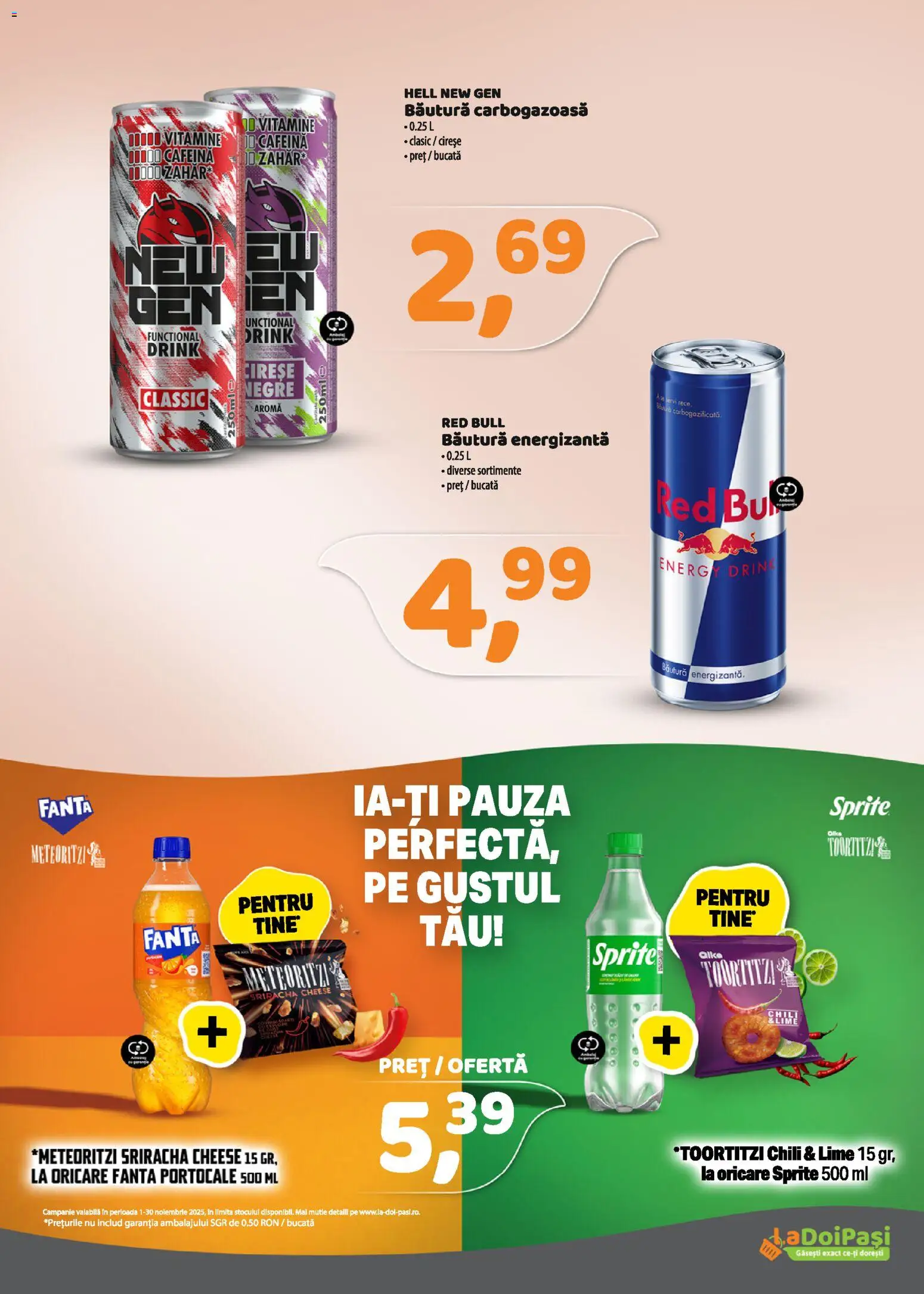 Catalog La Doi Pași 1 - 29 Noiembrie 2025 | Pagina 7 | Produse: Lime, Köpek Sabunu, Cireșe, Zahăr