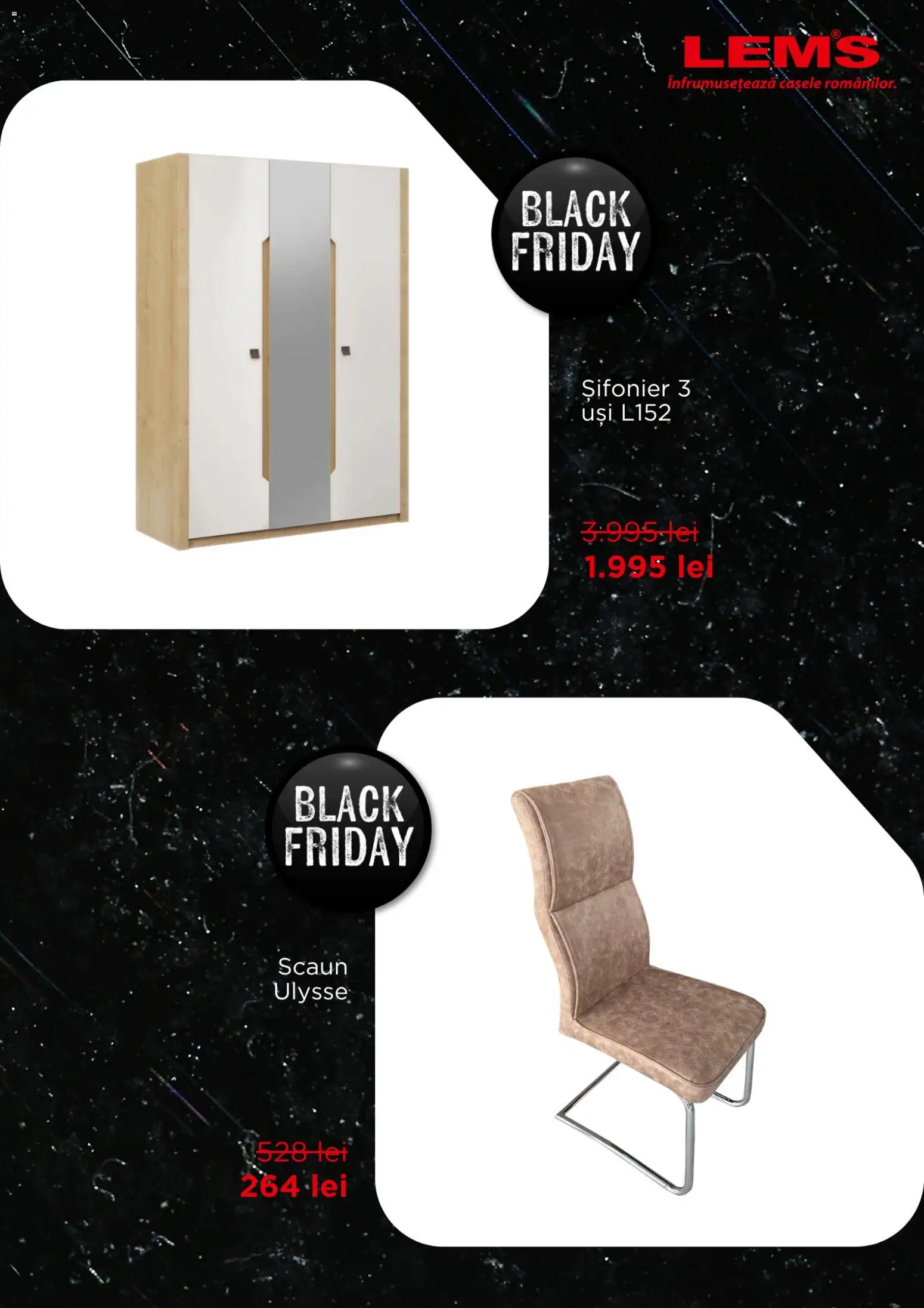 Catalog LEMS 5 - 20 Noiembrie 2025 | Pagina 5 | Produse: Șifonier, Scaun