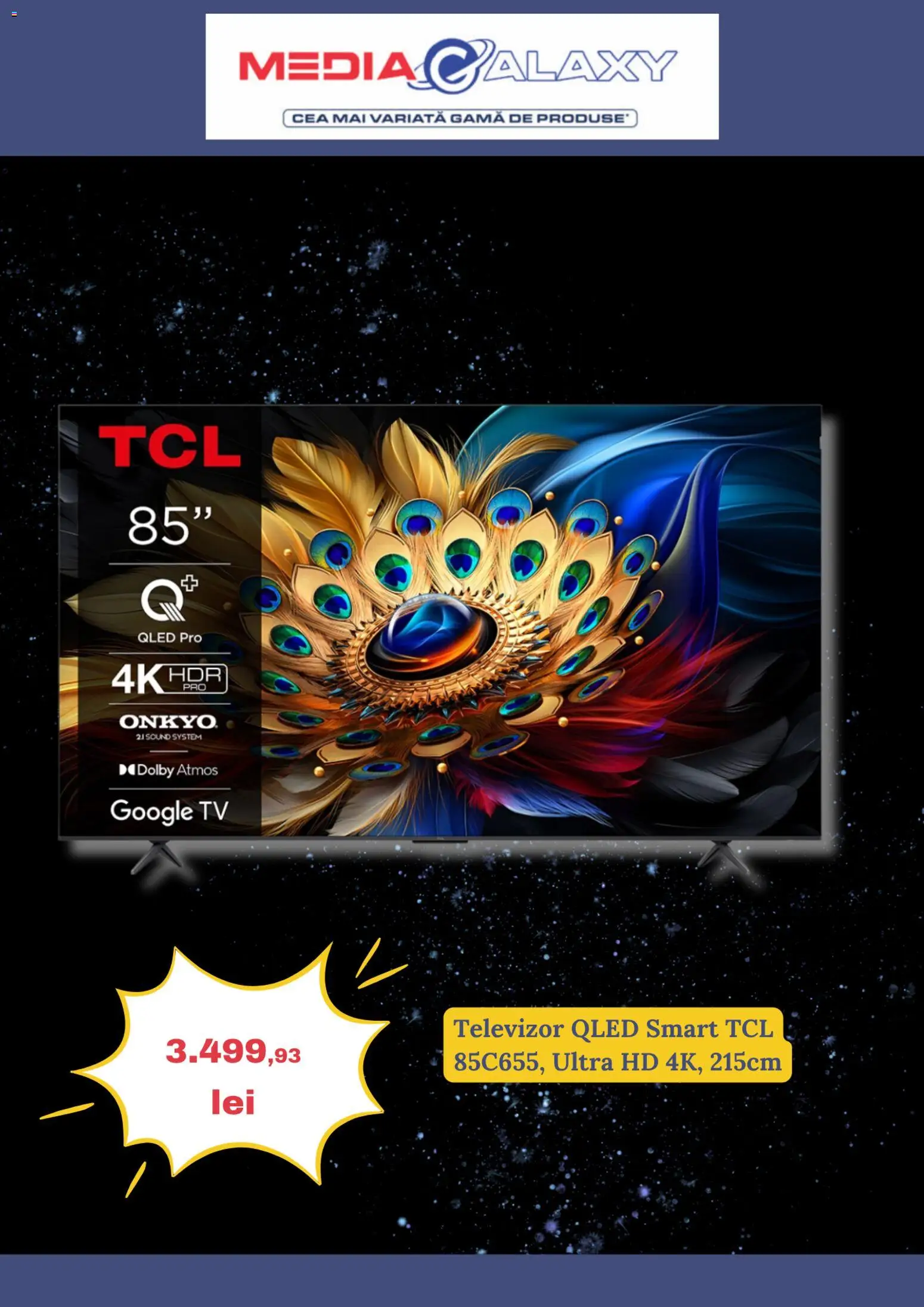 Catalog Media Galaxy 30 Octombrie - 4 Noiembrie 2025 | Pagina 5 | Produse: Televizor