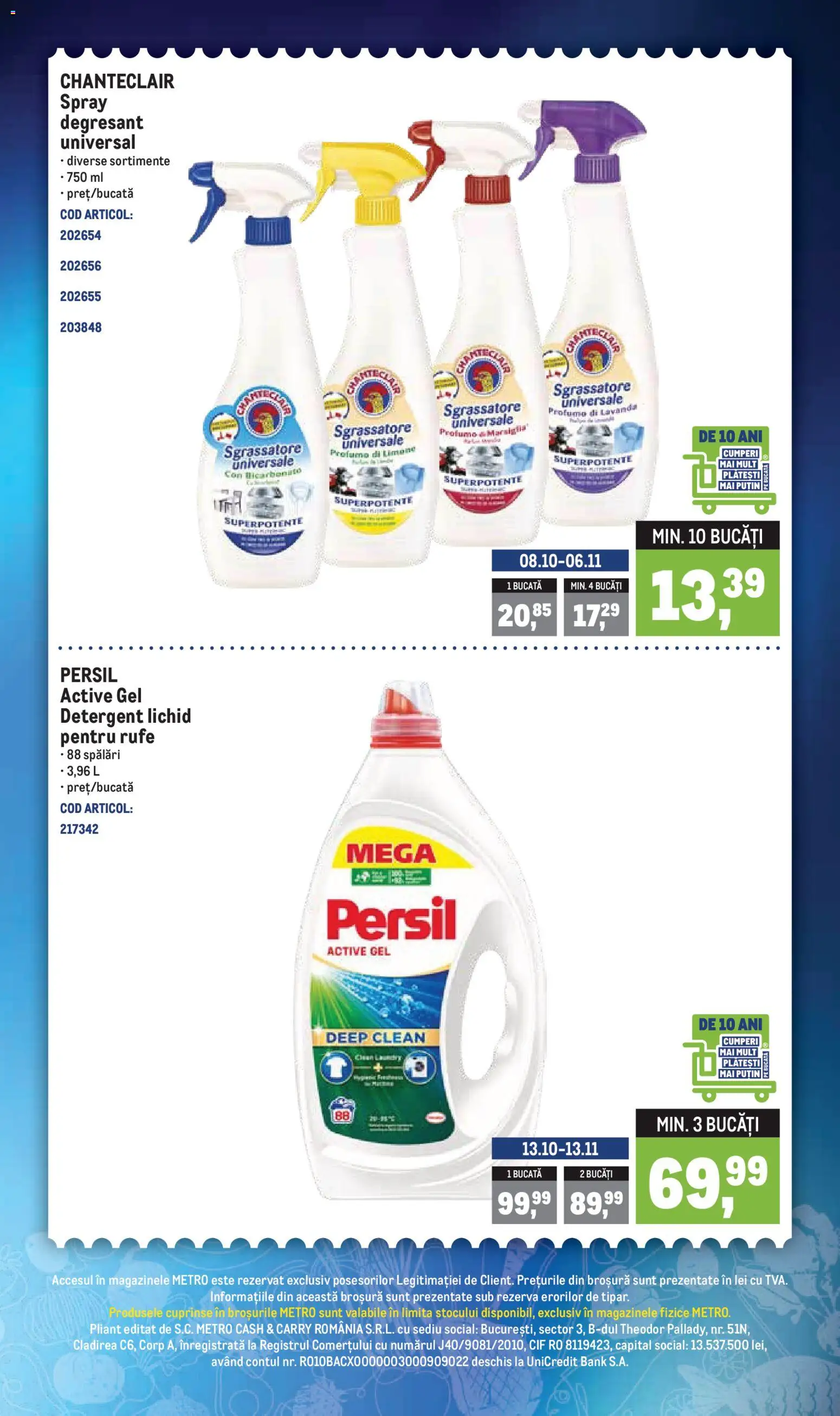 Catalog METRO 3 - 8 Noiembrie 2025 | Pagina 3 | Produse: Pomelo, Detergent