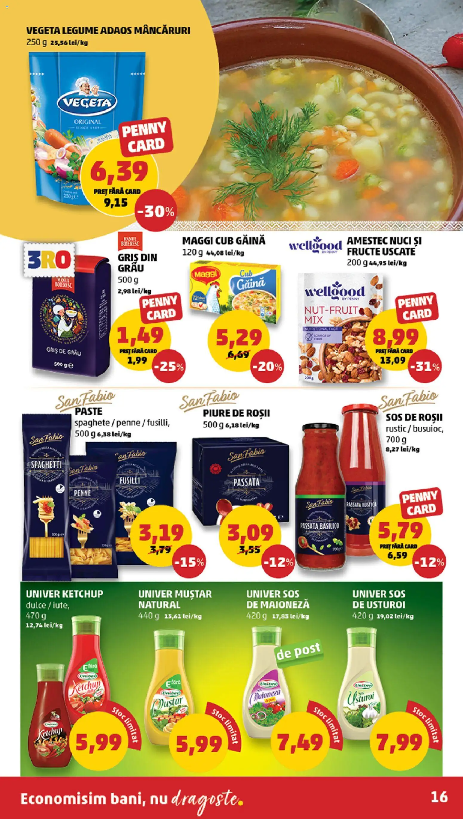 Catalog PENNY Market 5 - 10 Noiembrie 2025 | Pagina 16 | Produse: Brokoli, Muștar, Ketchup, Sos