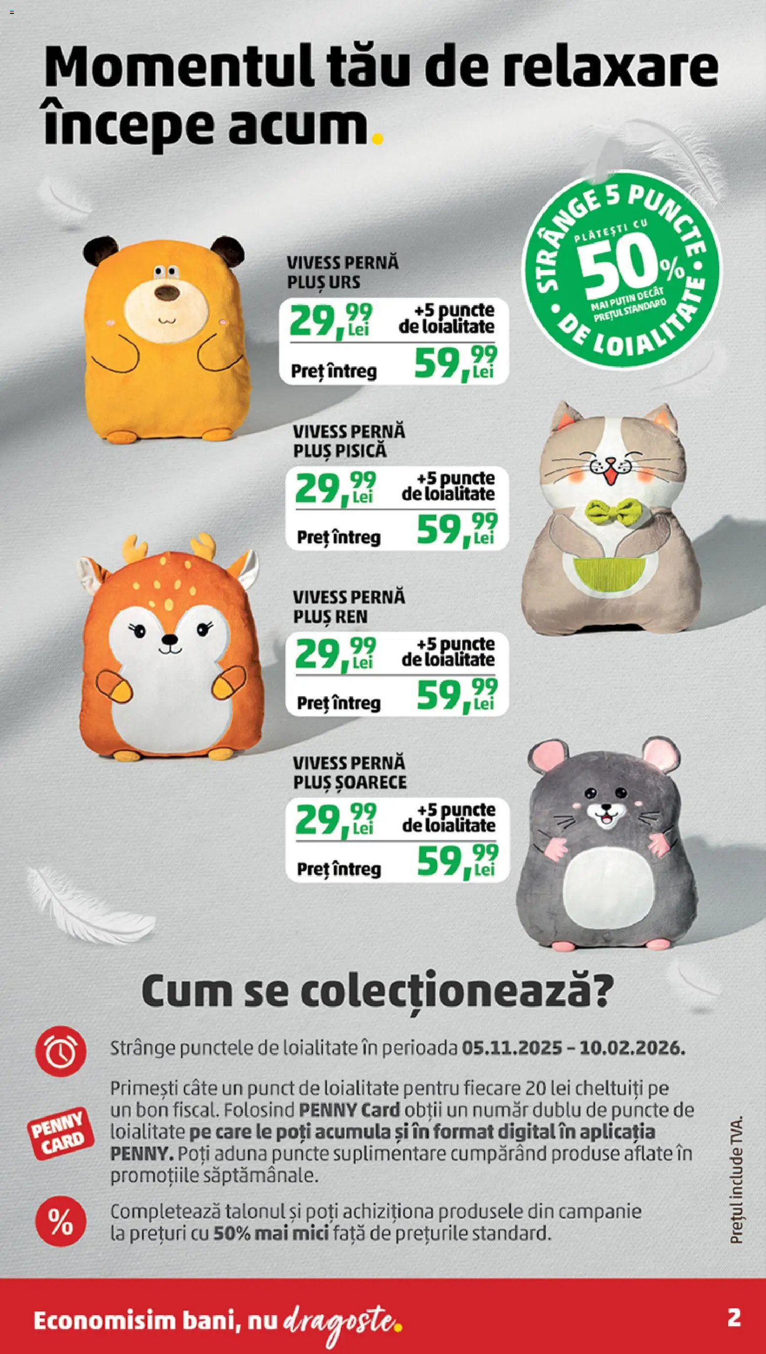 Catalog PENNY Market 5 - 10 Noiembrie 2025 | Pagina 2 | Produse: Pernă, Mici