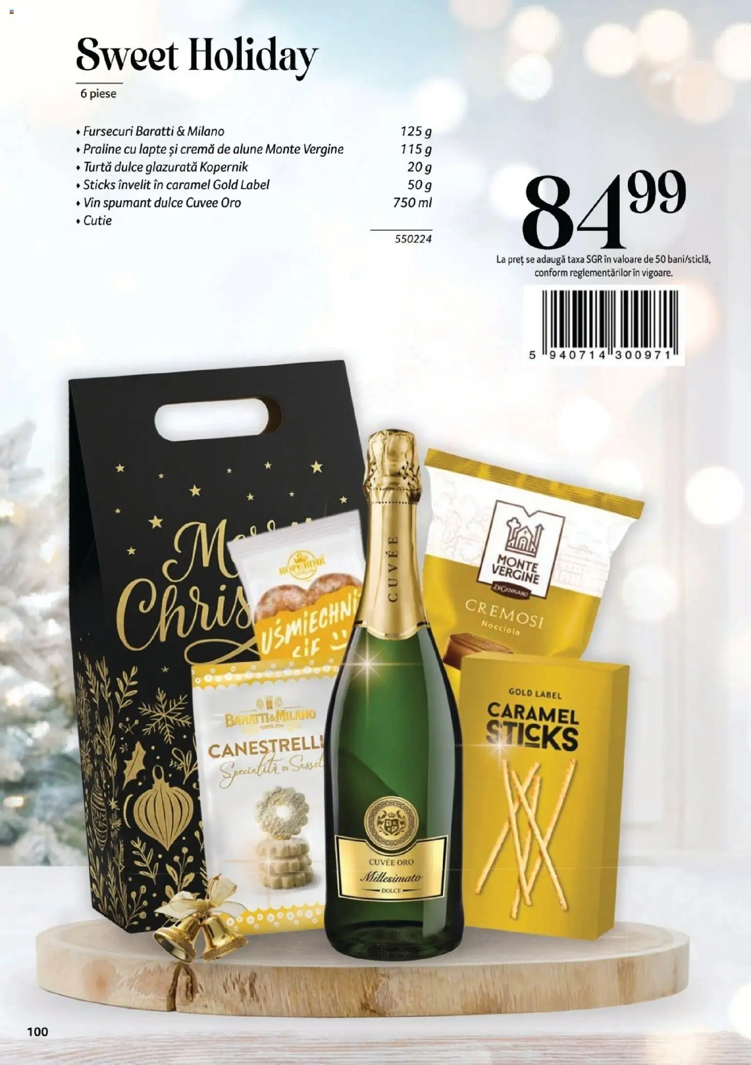 Catalog Selgros 7 Noiembrie - 30 Decembrie 2025 | Pagina 100 | Produse: Cutie, Alune, Cremă, Turtă dulce