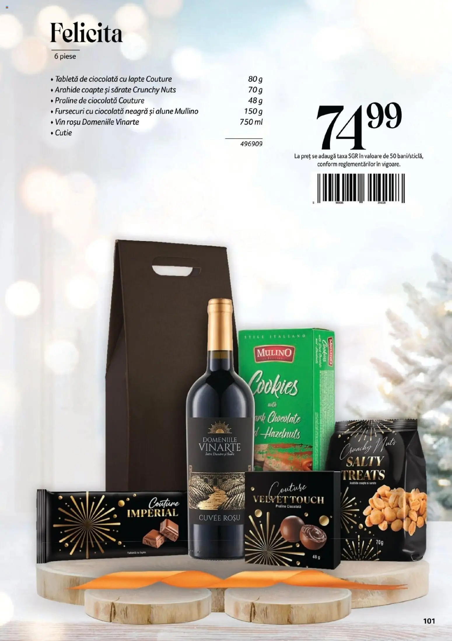 Catalog Selgros 7 Noiembrie - 30 Decembrie 2025 | Pagina 101 | Produse: Cutie, Lapte, Ciocolată, Vin