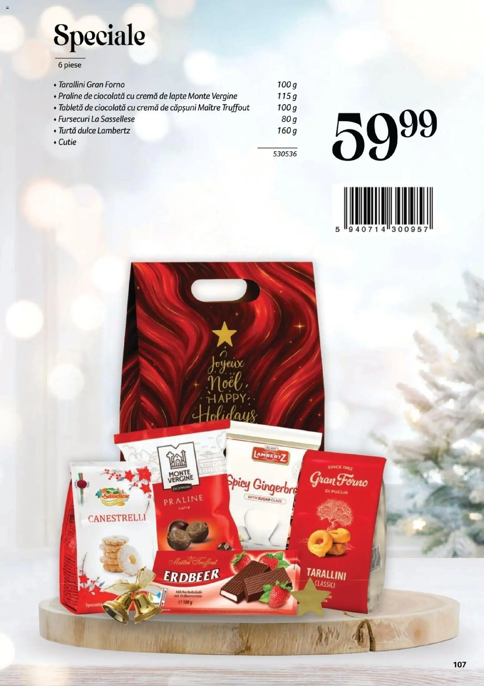 Catalog Selgros 7 Noiembrie - 30 Decembrie 2025 | Pagina 107 | Produse: Tabletă, Cutie, Praline, Căpșuni