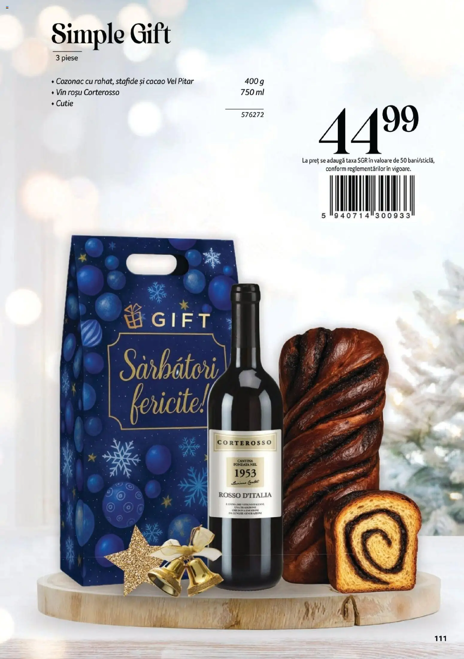 Catalog Selgros 7 Noiembrie - 30 Decembrie 2025 | Pagina 111 | Produse: Cutie, Vin, Cacao, Stafide