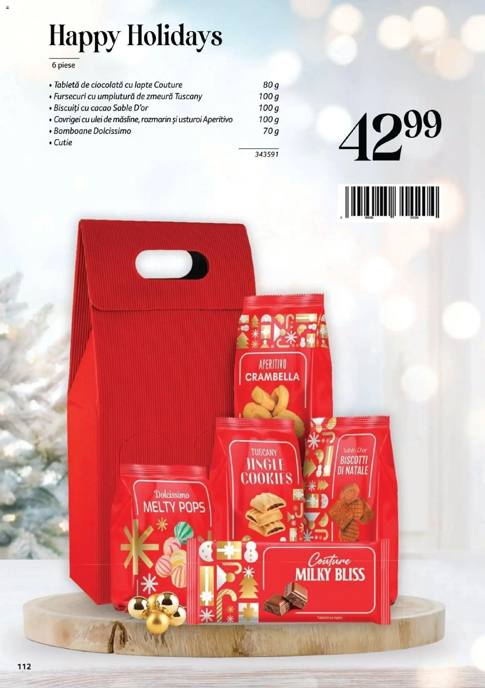 Catalog Selgros 7 Noiembrie - 30 Decembrie 2025 | Pagina 112 | Produse: Zmeură, Covrigei, Ciocolată, Biscuiți