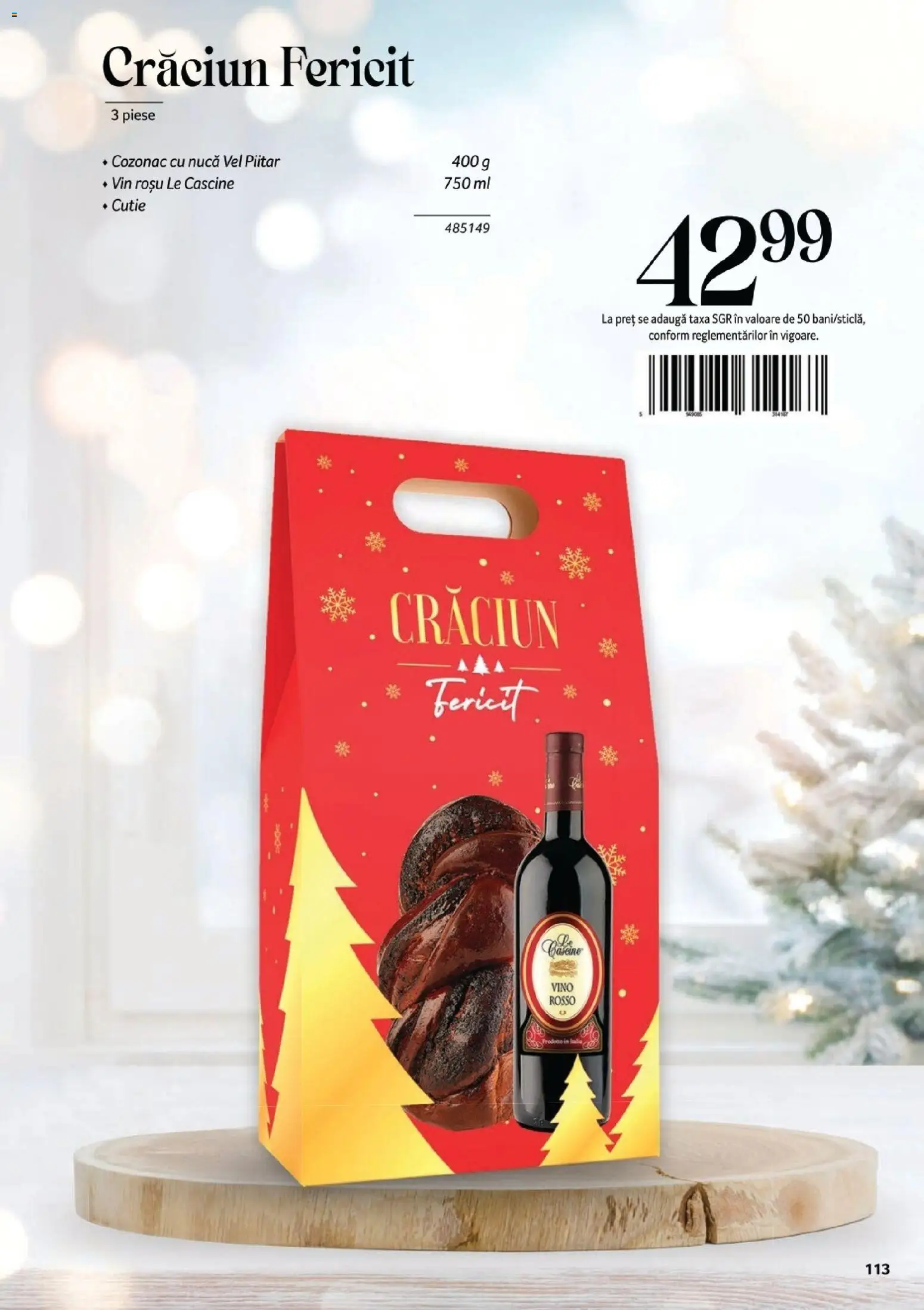 Catalog Selgros 7 Noiembrie - 30 Decembrie 2025 | Pagina 113 | Produse: Cutie, Vin