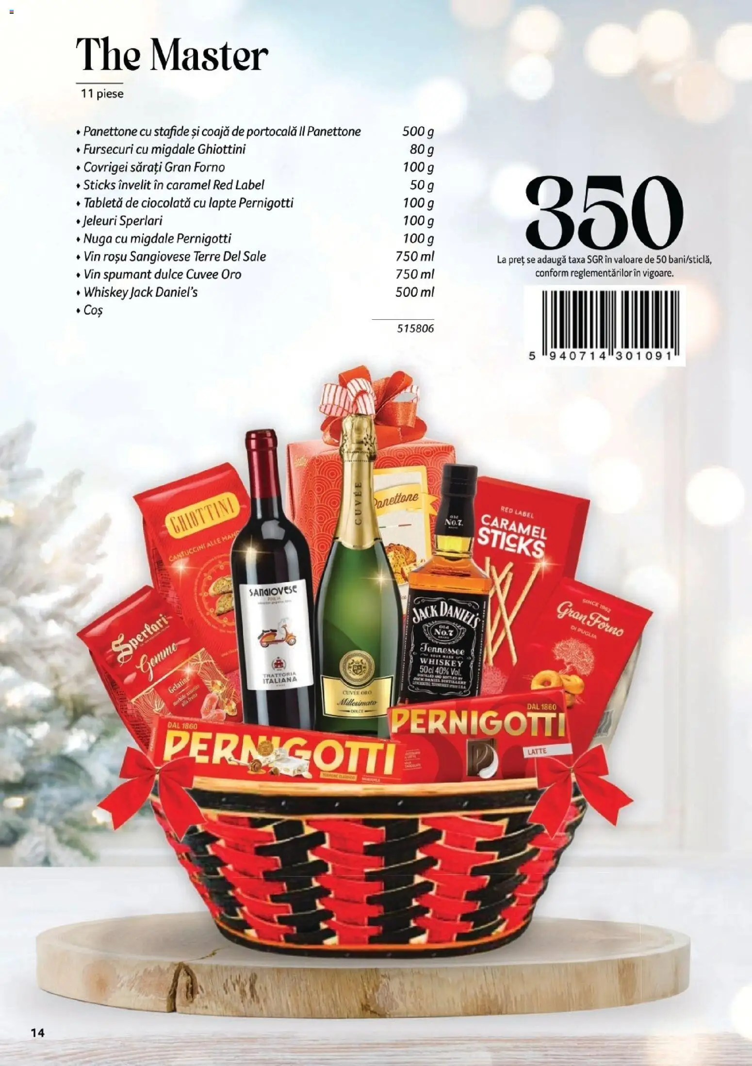 Catalog Selgros 7 Noiembrie - 30 Decembrie 2025 | Pagina 14 | Produse: Tabletă, Ciocolată, Whiskey, Stafide