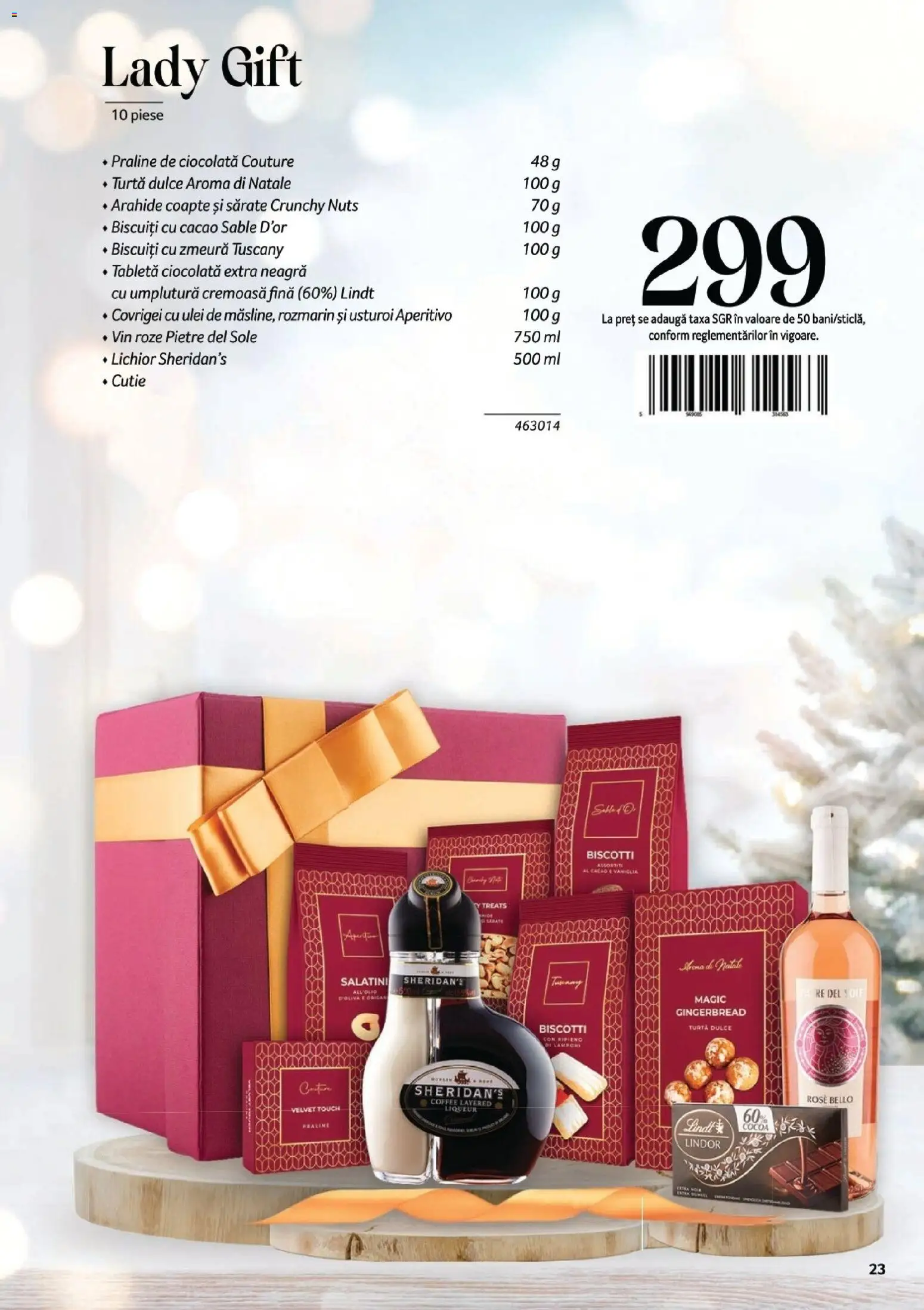 Catalog Selgros 7 Noiembrie - 30 Decembrie 2025 | Pagina 23 | Produse: Zmeură, Arahide, Covrigei, Lichior