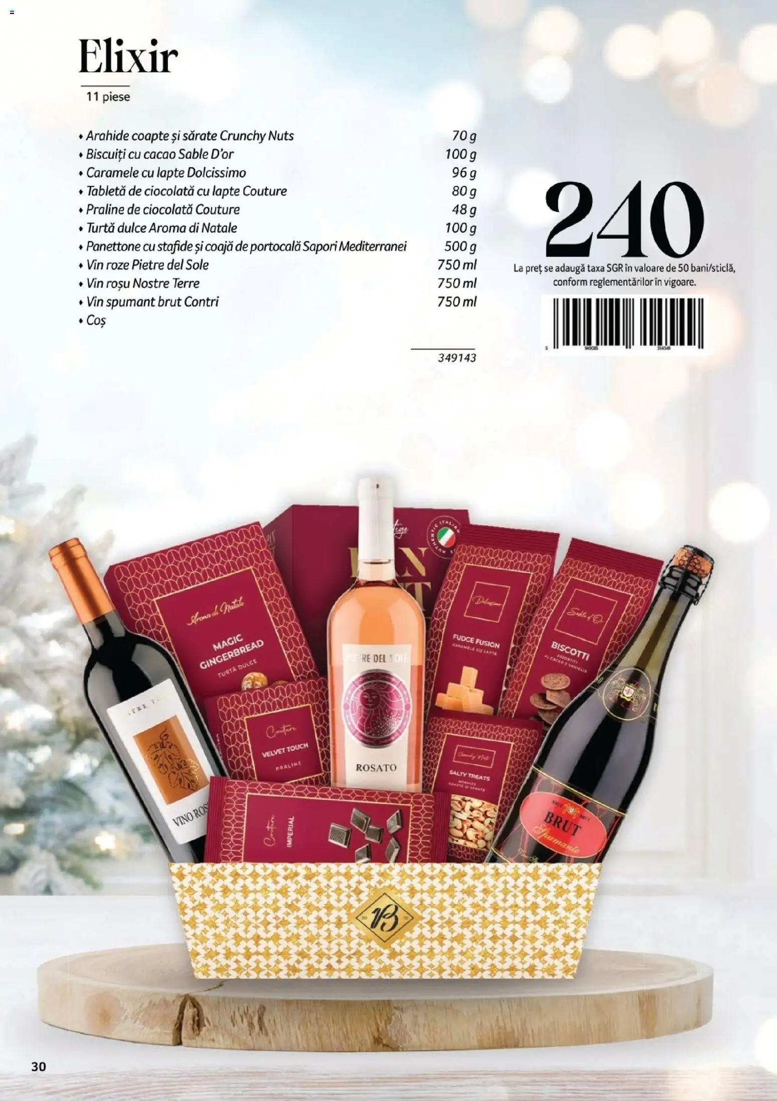 Catalog Selgros 7 Noiembrie - 30 Decembrie 2025 | Pagina 30 | Produse: Elixir, Praline, Biscuiți, Caramele