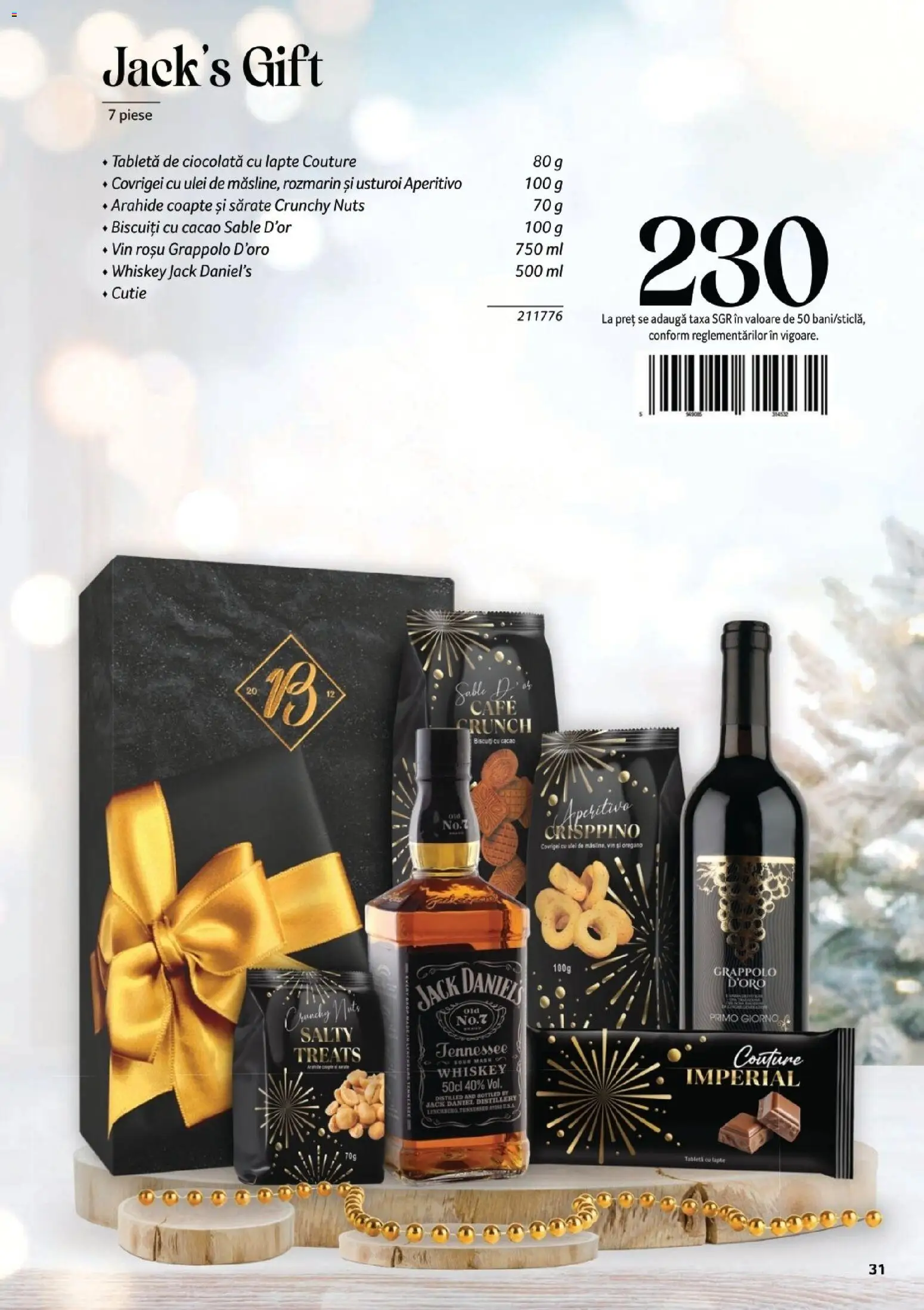 Catalog Selgros 7 Noiembrie - 30 Decembrie 2025 | Pagina 31 | Produse: Ulei, Cacao, Whiskey, Usturoi