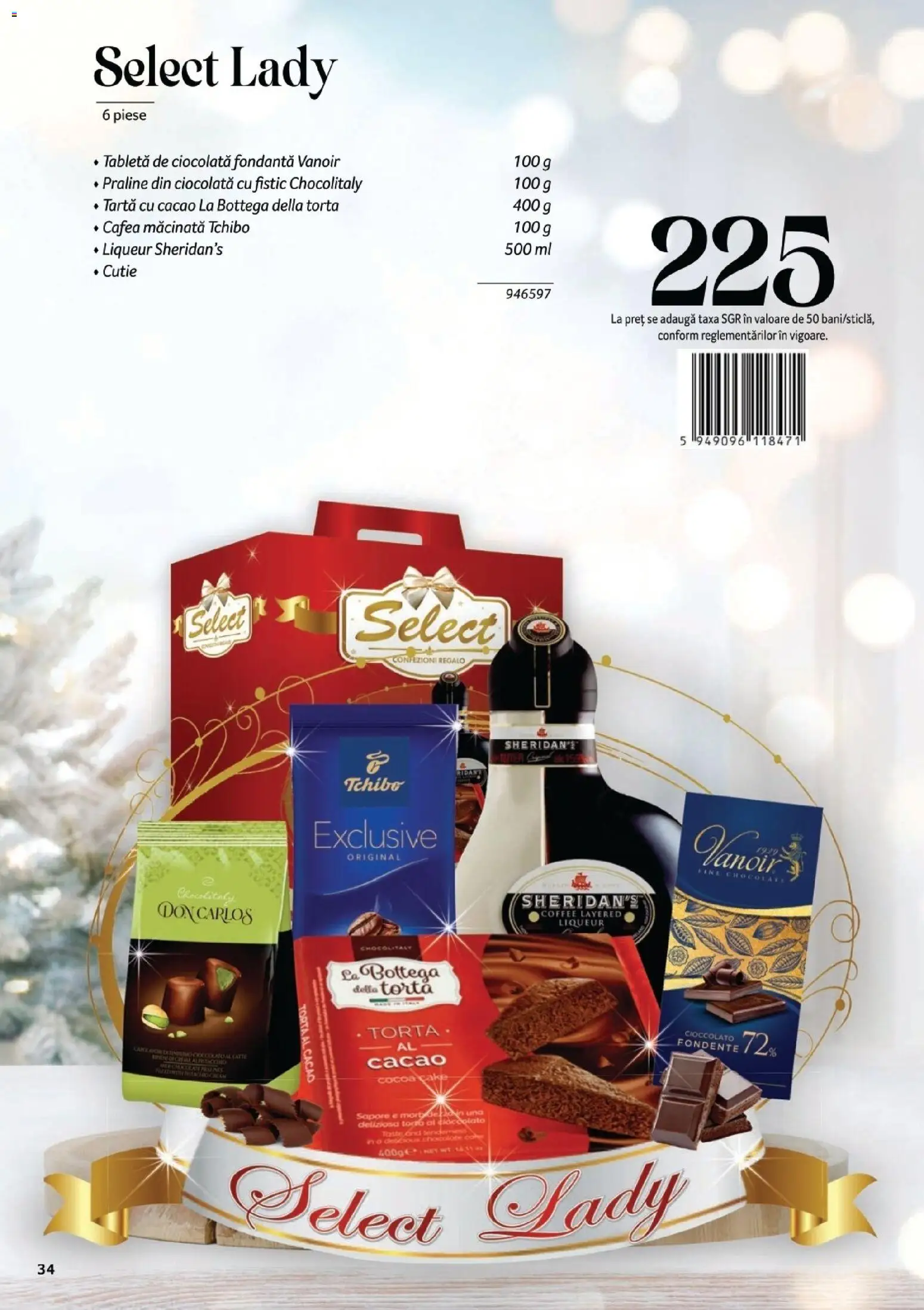 Catalog Selgros 7 Noiembrie - 30 Decembrie 2025 | Pagina 34 | Produse: Cutie, Praline, Ciocolată, Cacao