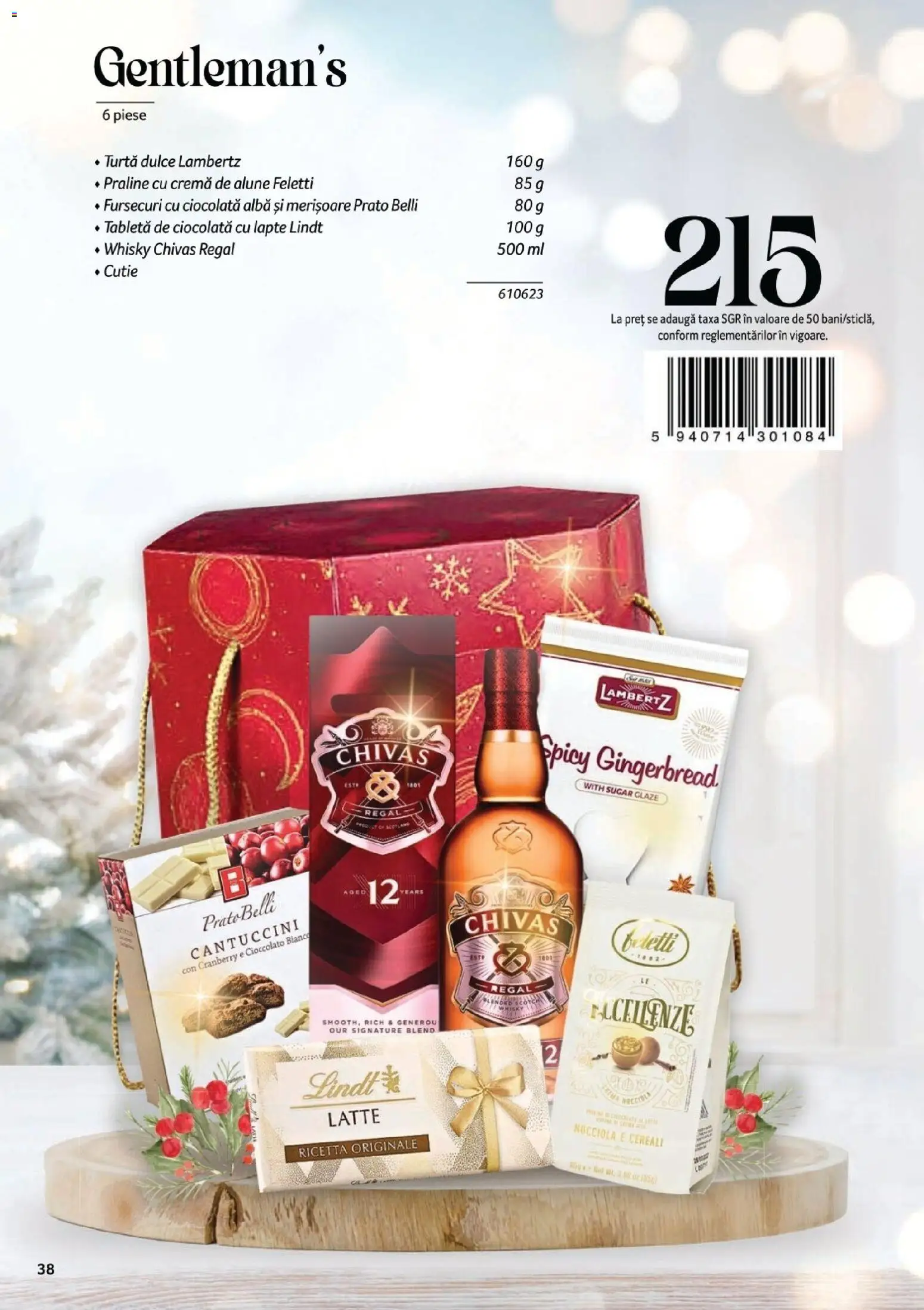 Catalog Selgros 7 Noiembrie - 30 Decembrie 2025 | Pagina 38 | Produse: Cutie, Alune, Ciocolată, Turtă dulce
