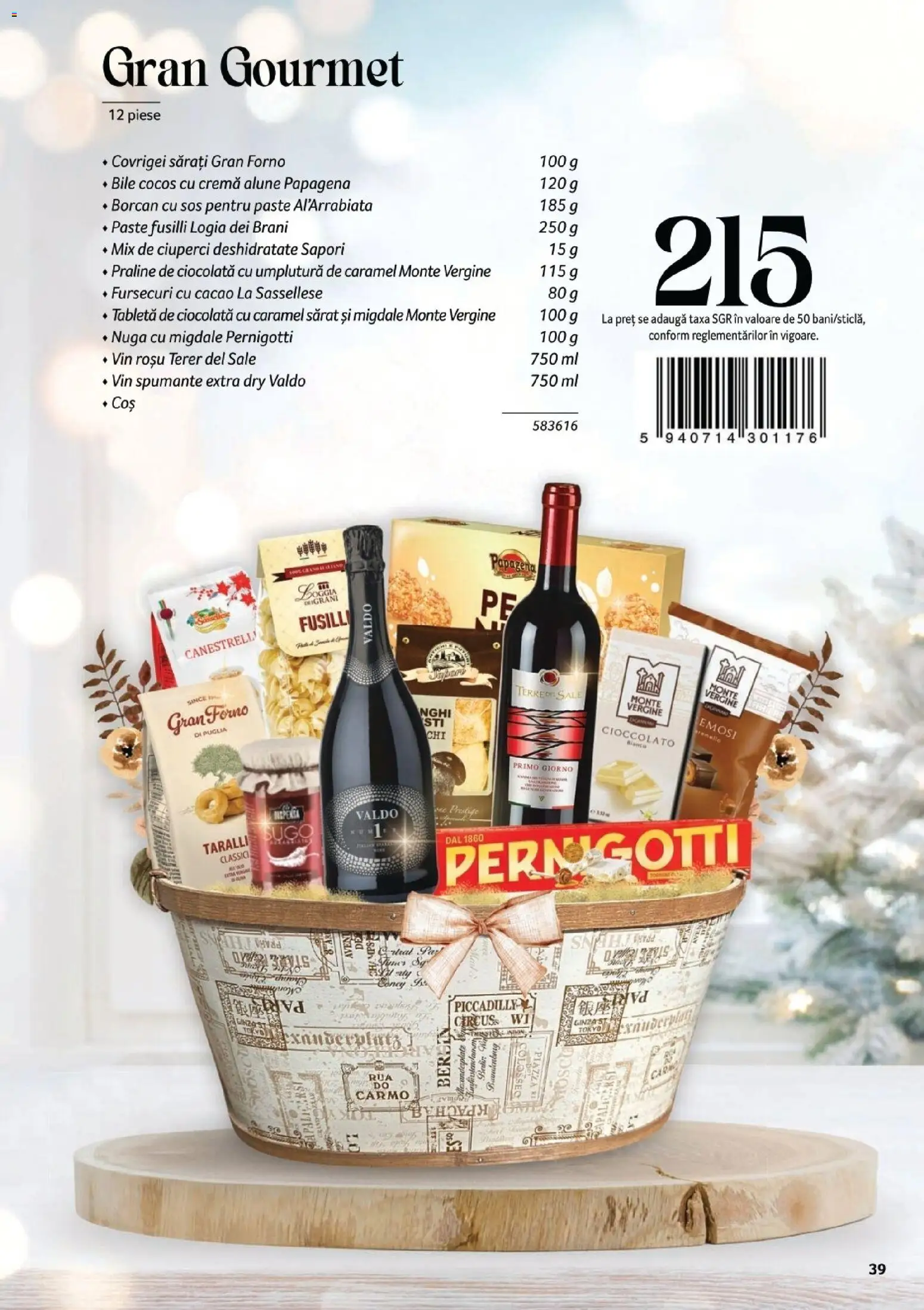 Catalog Selgros 7 Noiembrie - 30 Decembrie 2025 | Pagina 39 | Produse: Borcan, Covrigei, Praline, Paste