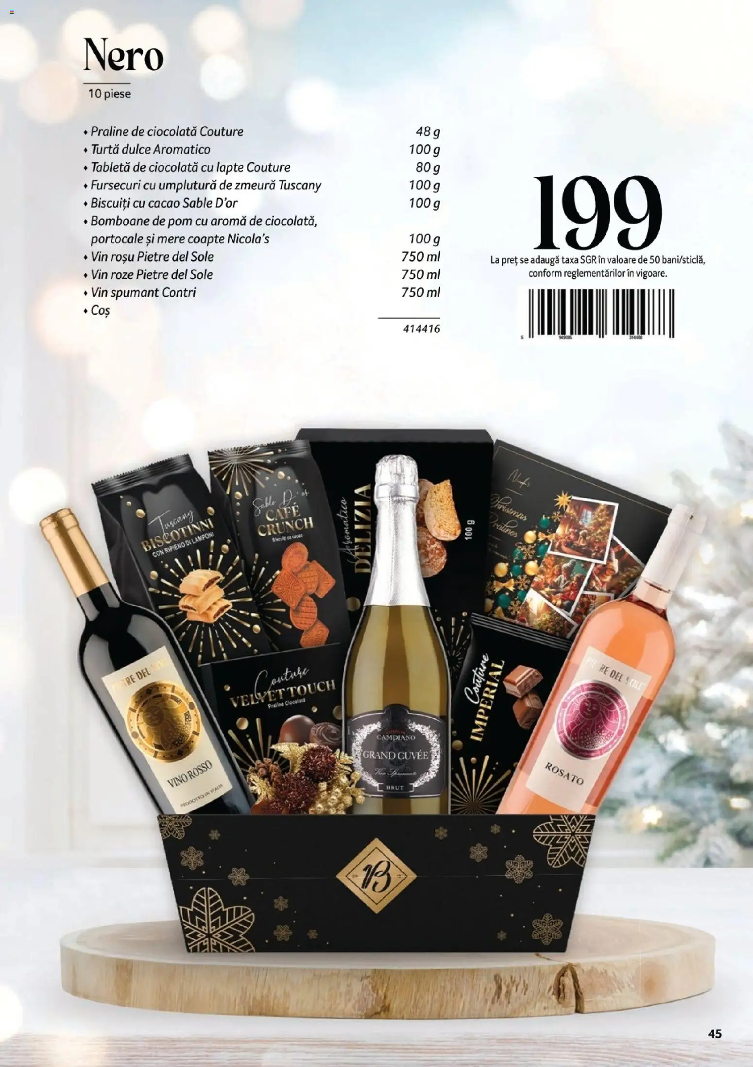 Catalog Selgros 7 Noiembrie - 30 Decembrie 2025 | Pagina 45 | Produse: Zmeură, Lapte, Cacao, Turtă dulce