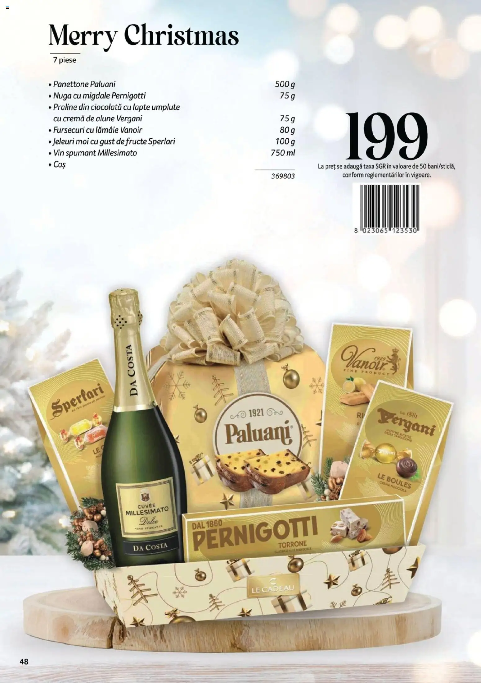 Catalog Selgros 7 Noiembrie - 30 Decembrie 2025 | Pagina 48 | Produse: Migdale, Alune, Praline, Vin