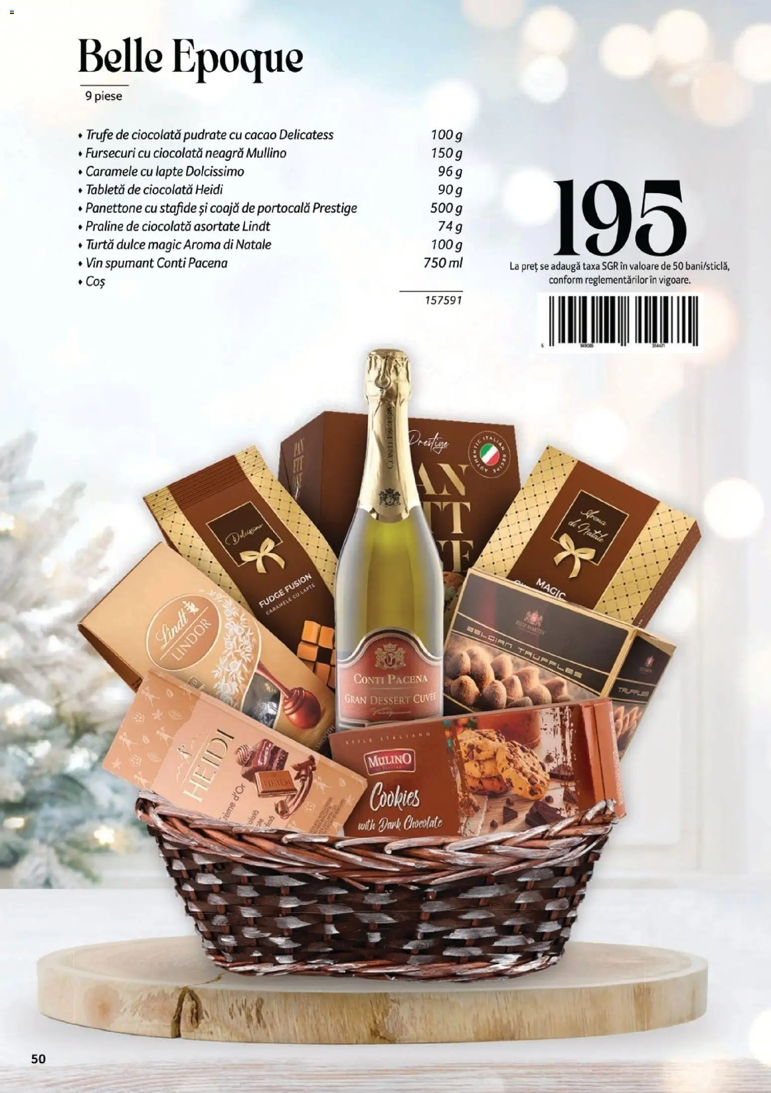 Catalog Selgros 7 Noiembrie - 30 Decembrie 2025 | Pagina 50 | Produse: Tabletă, Coș, Vin, Caramele