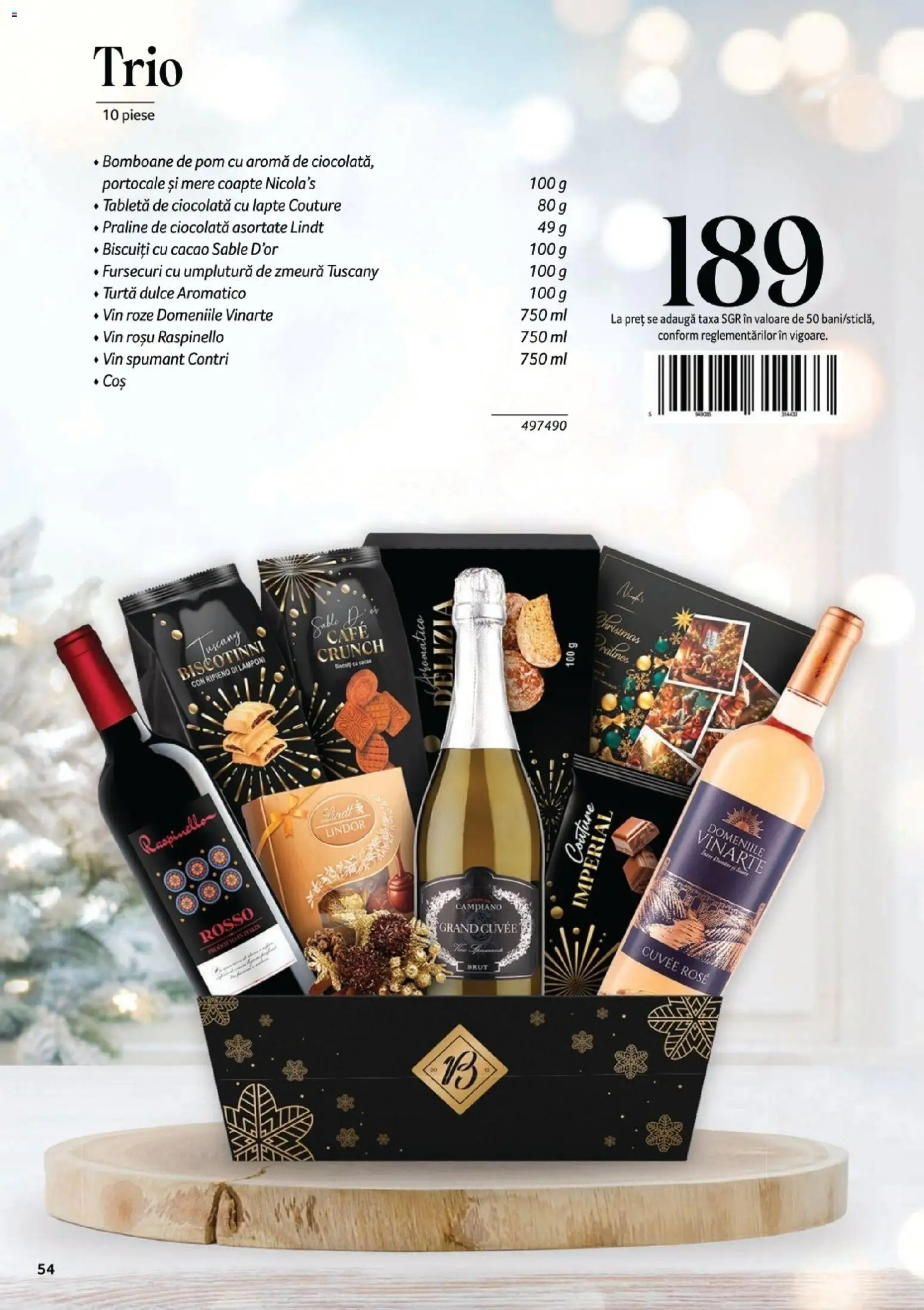Catalog Selgros 7 Noiembrie - 30 Decembrie 2025 | Pagina 54 | Produse: Zmeură, Portocale, Cacao, Biscuiți