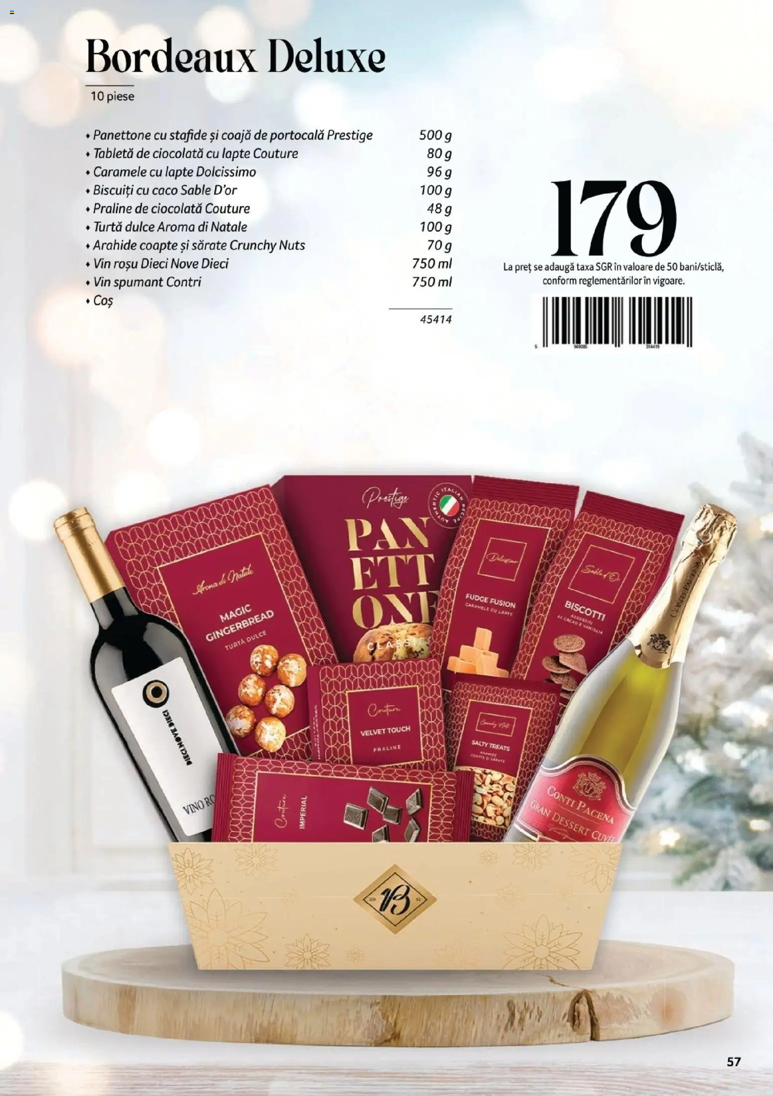 Catalog Selgros 7 Noiembrie - 30 Decembrie 2025 | Pagina 57 | Produse: Praline, Ciocolată, Turtă dulce, Caramele