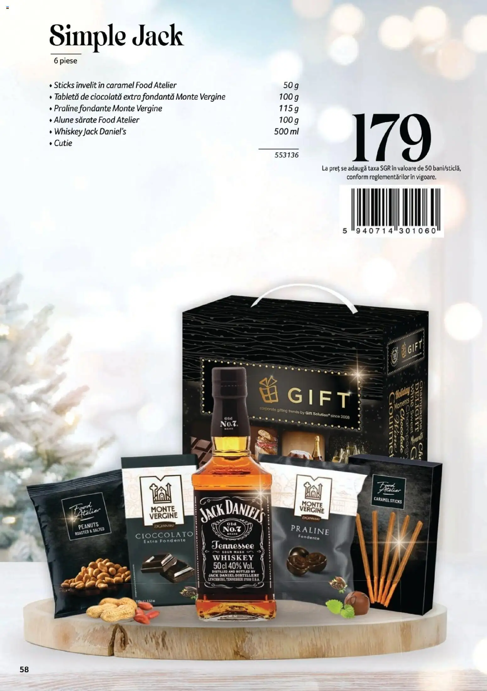 Catalog Selgros 7 Noiembrie - 30 Decembrie 2025 | Pagina 58 | Produse: Tabletă, Cutie, Praline, Ciocolată