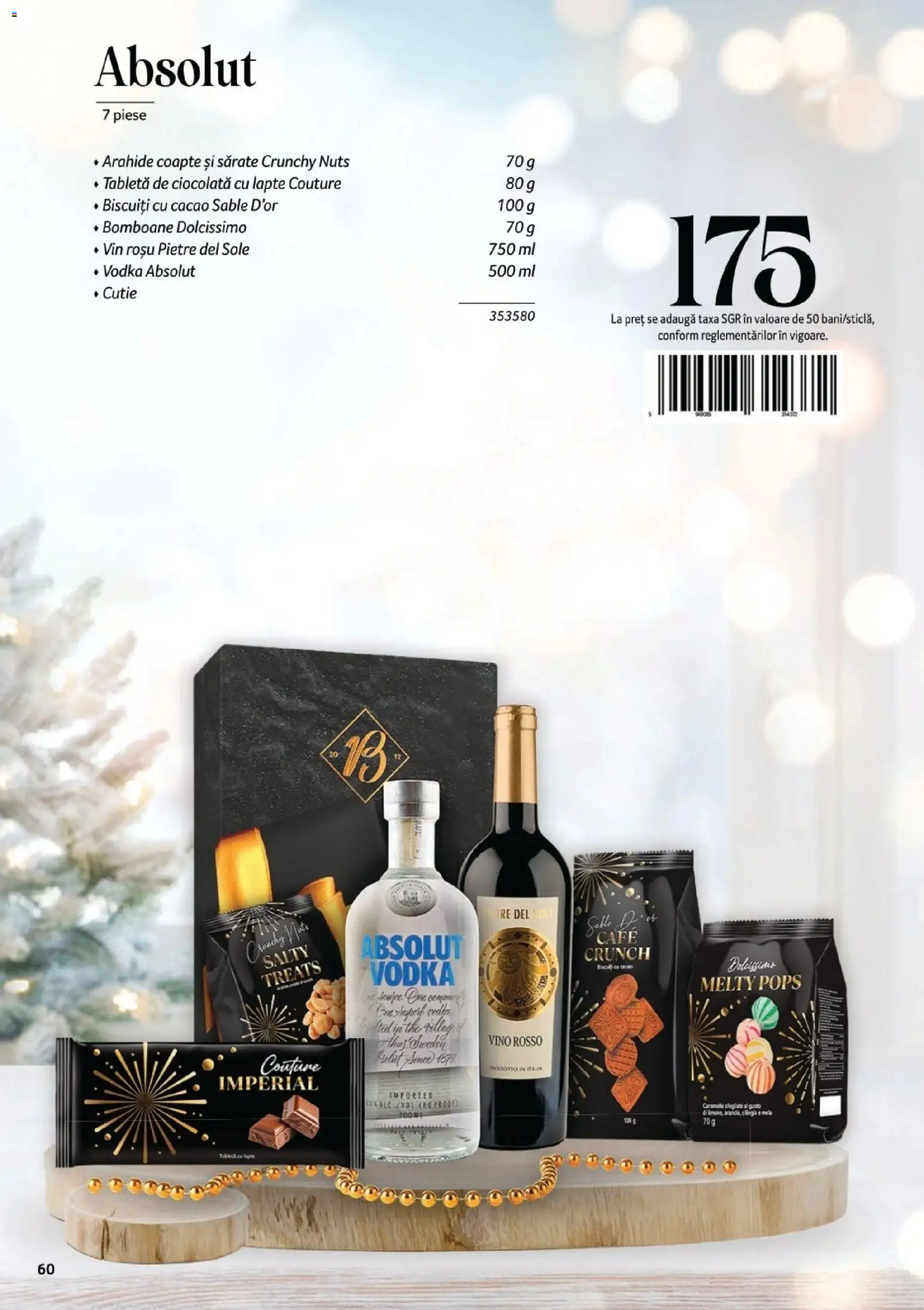 Catalog Selgros 7 Noiembrie - 30 Decembrie 2025 | Pagina 60 | Produse: Tabletă, Ciocolată, Vin, Vodka
