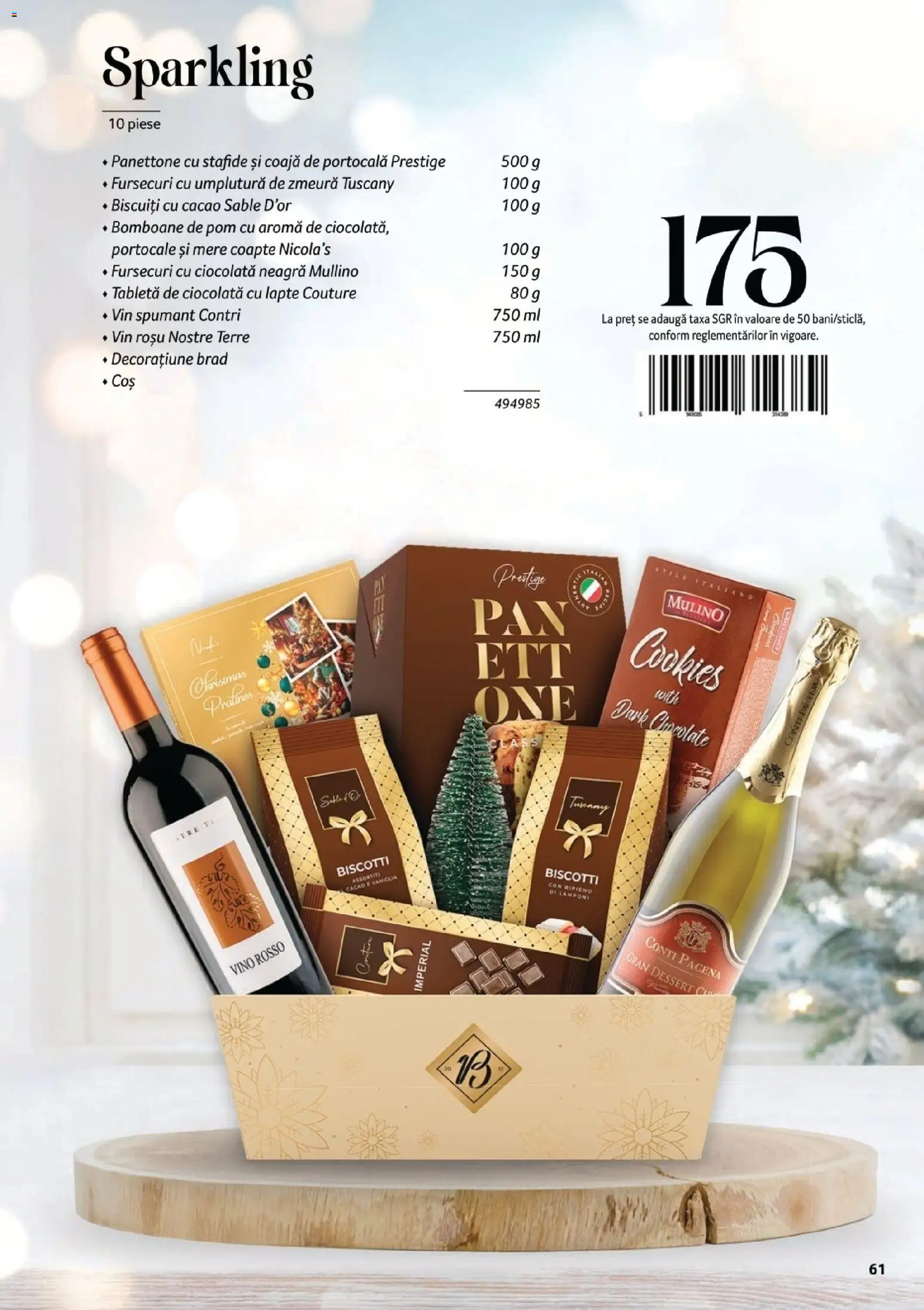 Catalog Selgros 7 Noiembrie - 30 Decembrie 2025 | Pagina 61 | Produse: Coș, Ciocolată, Bomboane, Cacao