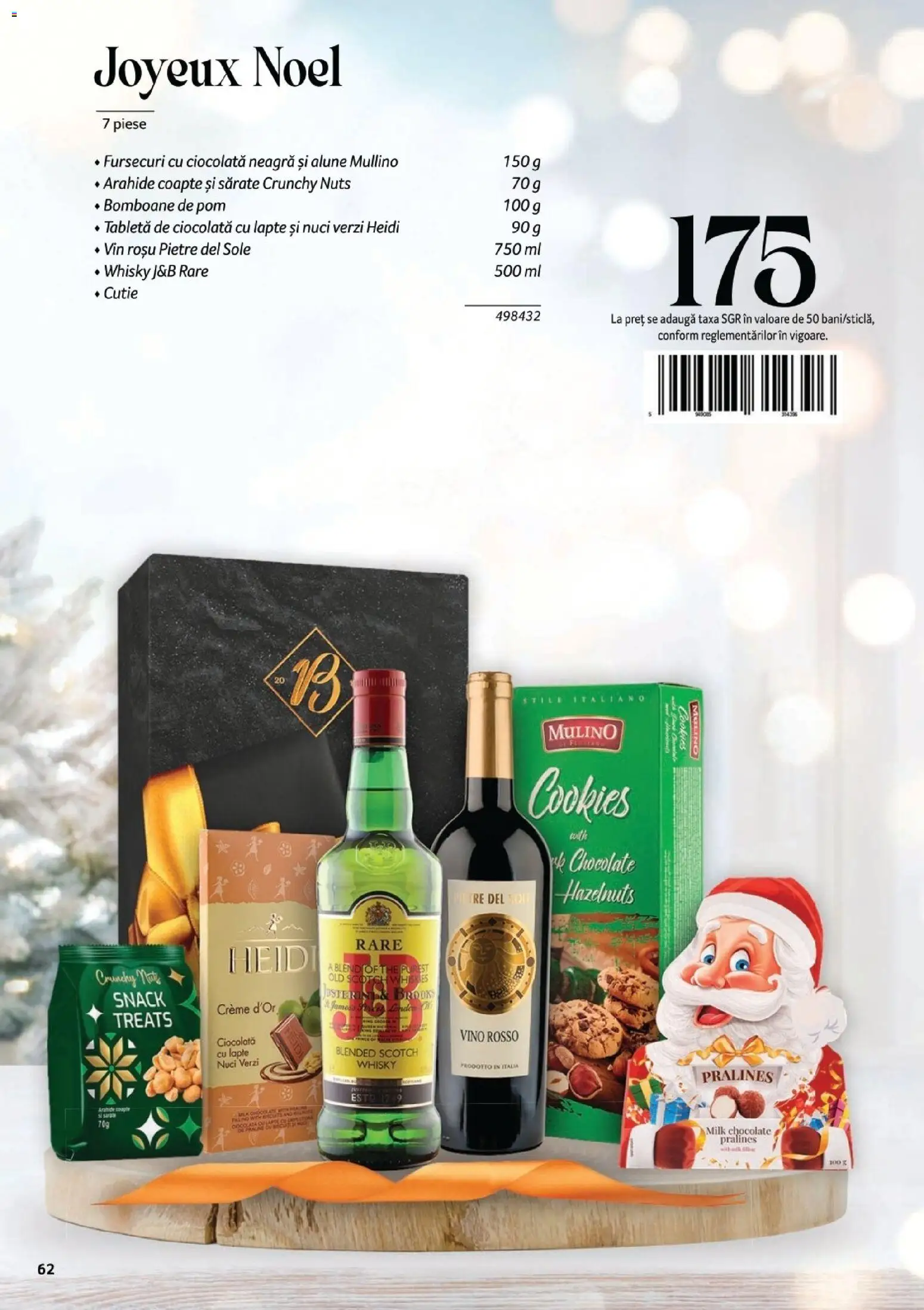 Catalog Selgros 7 Noiembrie - 30 Decembrie 2025 | Pagina 62 | Produse: Cutie, Lapte, Vin, Nuci