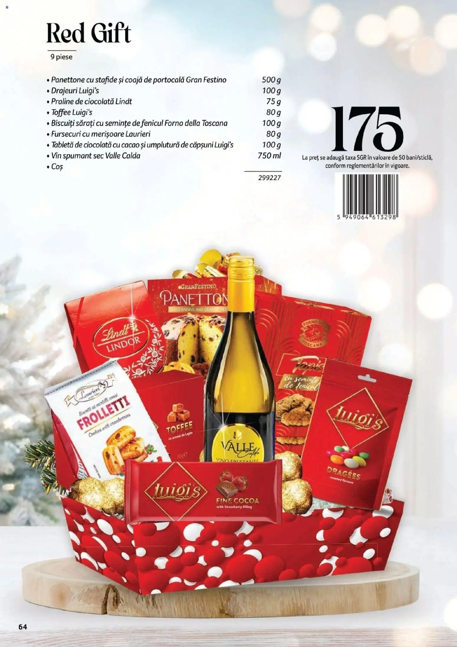 Catalog Selgros 7 Noiembrie - 30 Decembrie 2025 | Pagina 64 | Produse: Coș, Ciocolată, Vin, Biscuiți