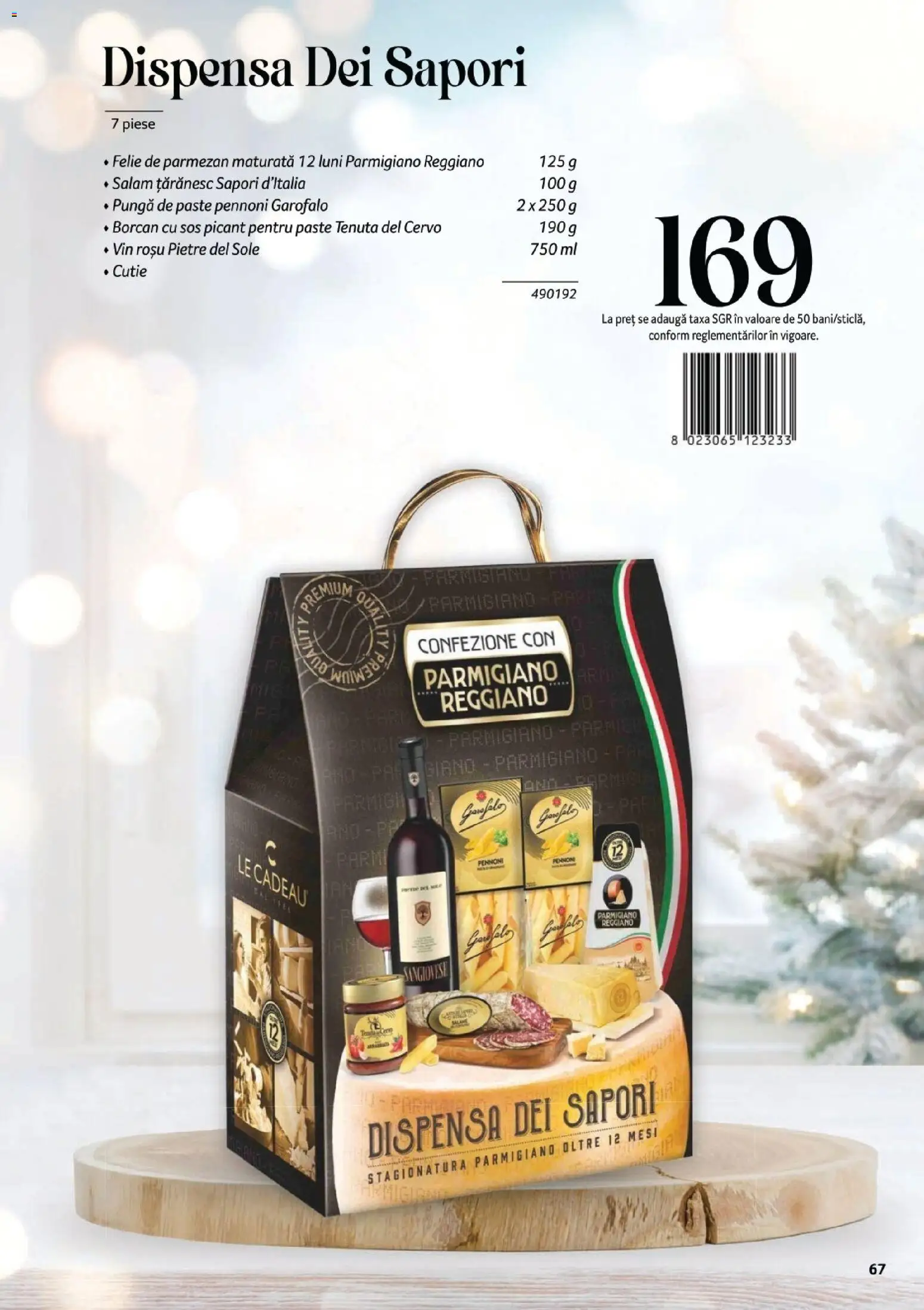 Catalog Selgros 7 Noiembrie - 30 Decembrie 2025 | Pagina 67 | Produse: Pungă, Cutie, Salam, Sos