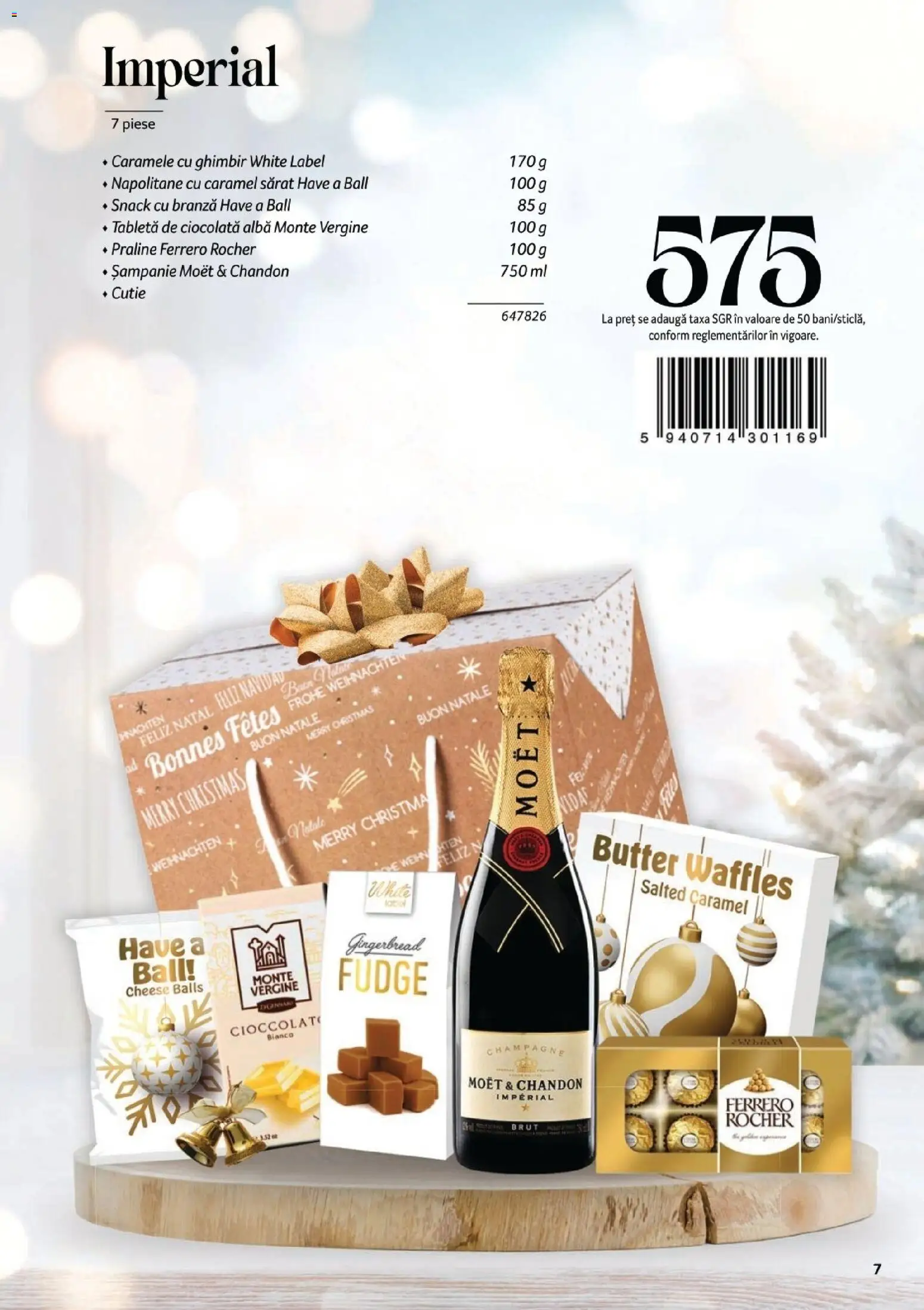Catalog Selgros 7 Noiembrie - 30 Decembrie 2025 | Pagina 7 | Produse: Tabletă, Napolitane, Ciocolată, Caramele