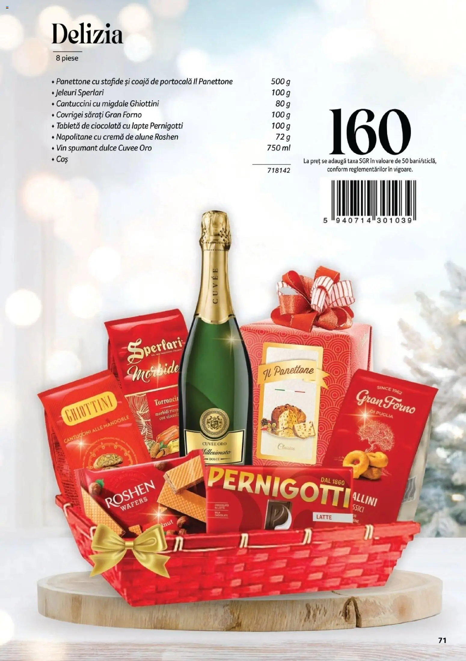 Catalog Selgros 7 Noiembrie - 30 Decembrie 2025 | Pagina 71 | Produse: Migdale, Alune, Ciocolată, Stafide