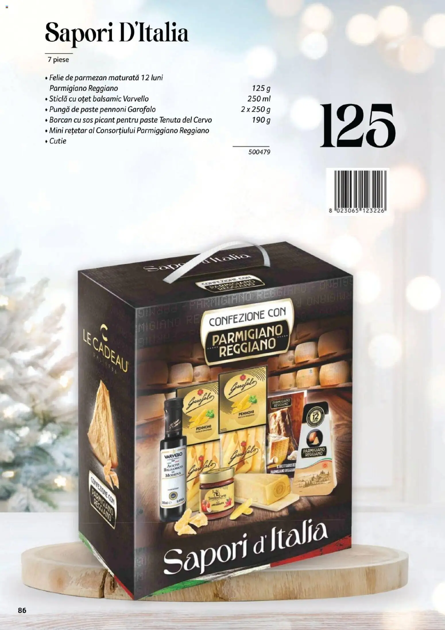 Catalog Selgros 7 Noiembrie - 30 Decembrie 2025 | Pagina 86 | Produse: Pungă, Cutie, Oțet, Parmezan
