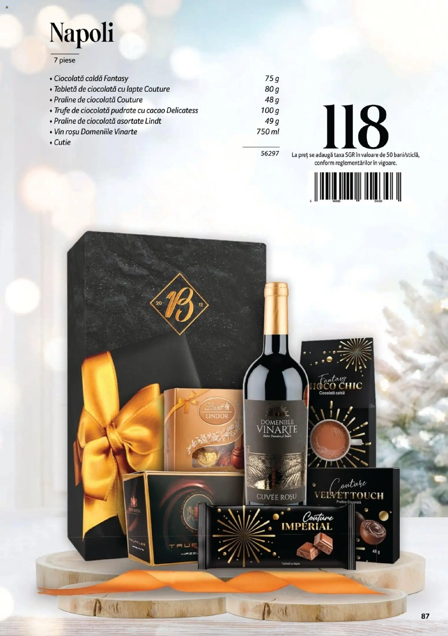Catalog Selgros 7 Noiembrie - 30 Decembrie 2025 | Pagina 87 | Produse: Lapte, Ciocolată, Vin, Cacao