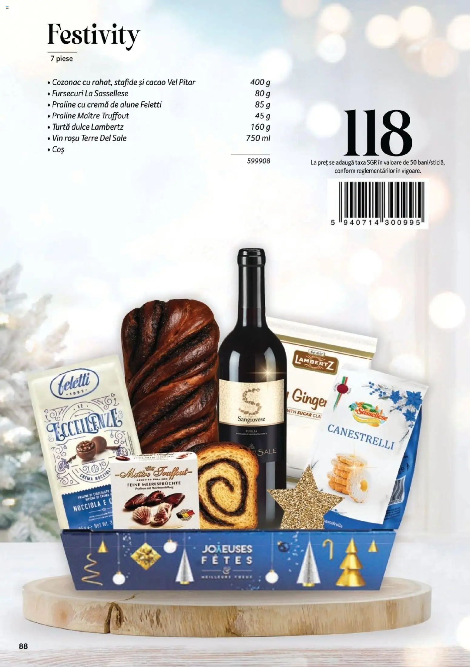 Catalog Selgros 7 Noiembrie - 30 Decembrie 2025 | Pagina 88 | Produse: Alune, Praline, Cremă, Turtă dulce